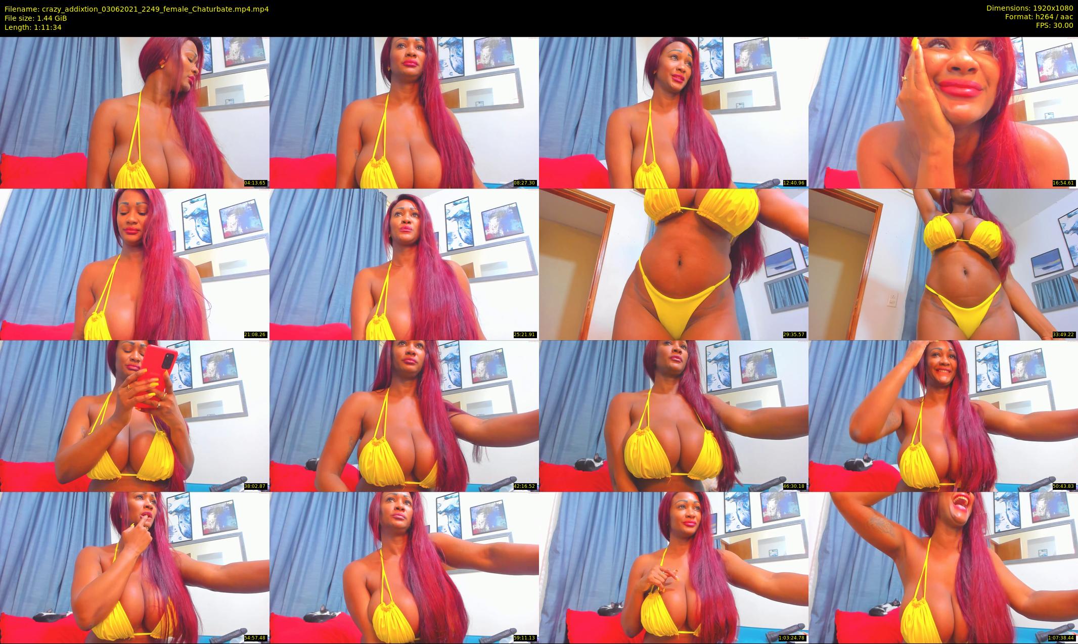 crazy_addixtion — 72 minute Chaturbate female cam show recording, 1080p, Jun 3, 2021