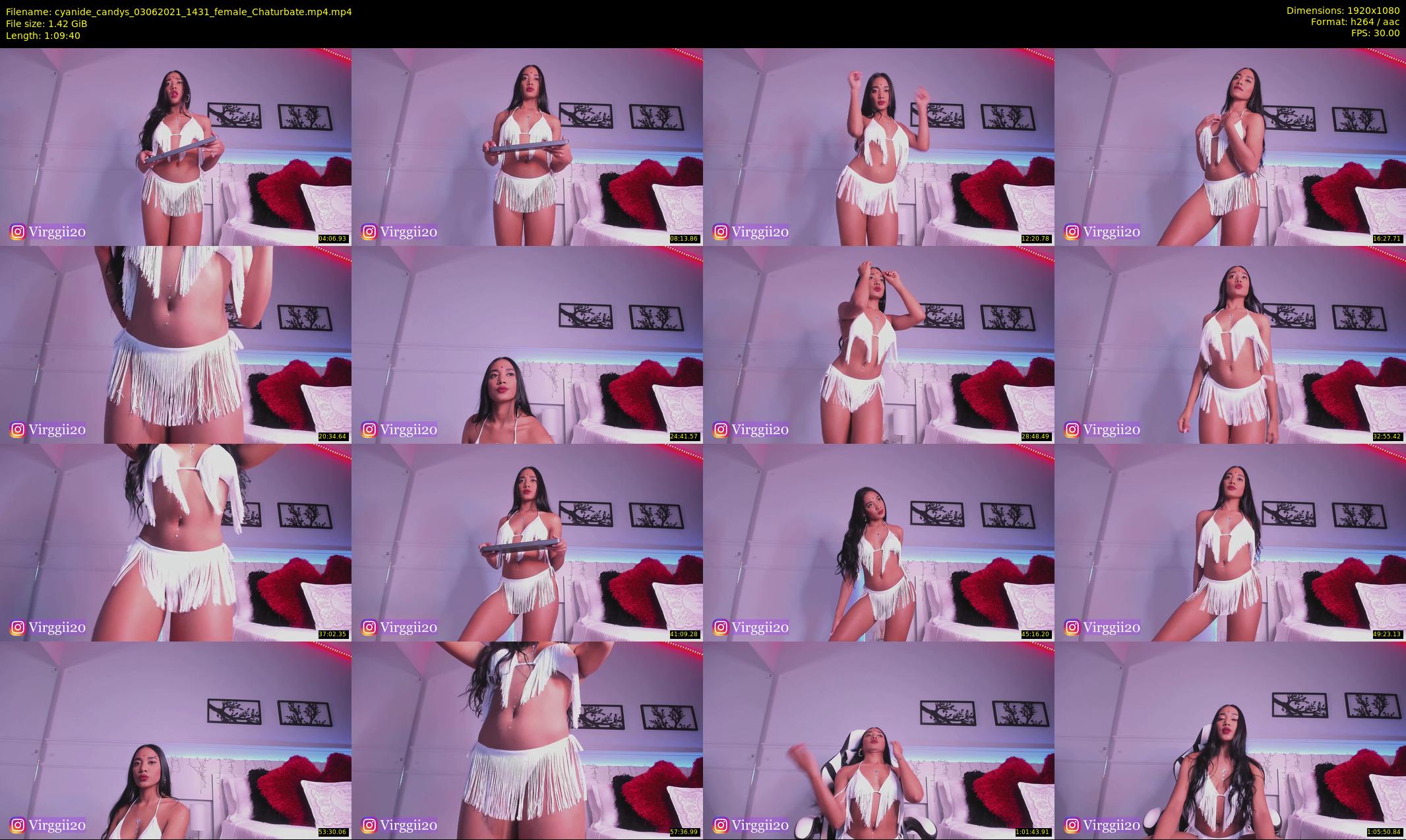 cyanide_candys — 70 minute Chaturbate female cam show recording, 1080p, Jun 3, 2021