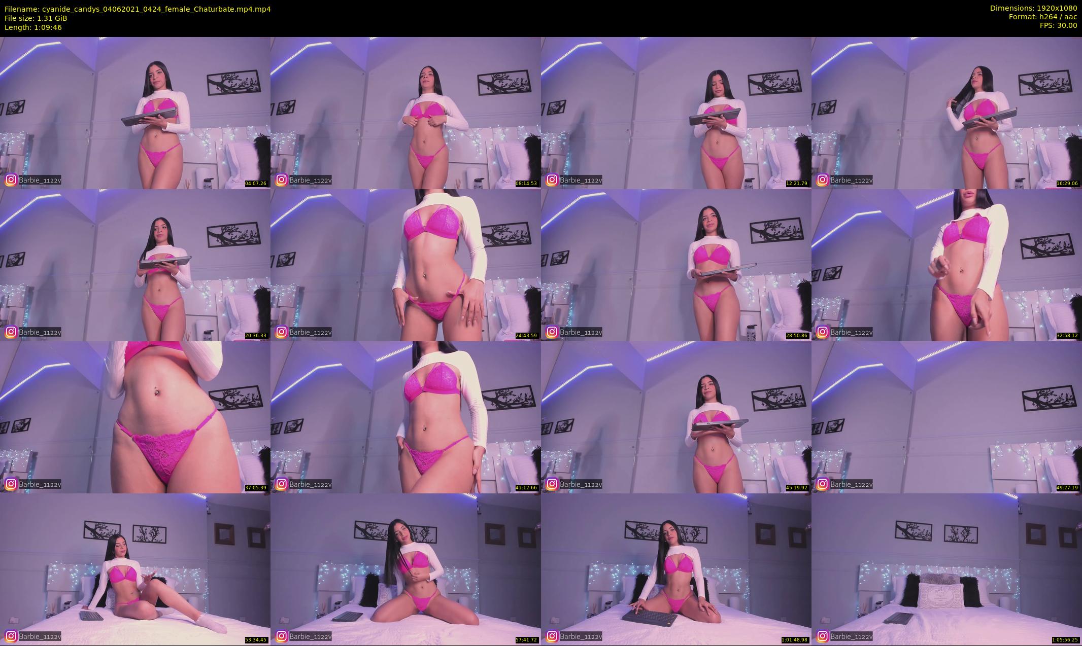 cyanide_candys — 70 minute Chaturbate female cam show recording, 1080p, Jun 4, 2021