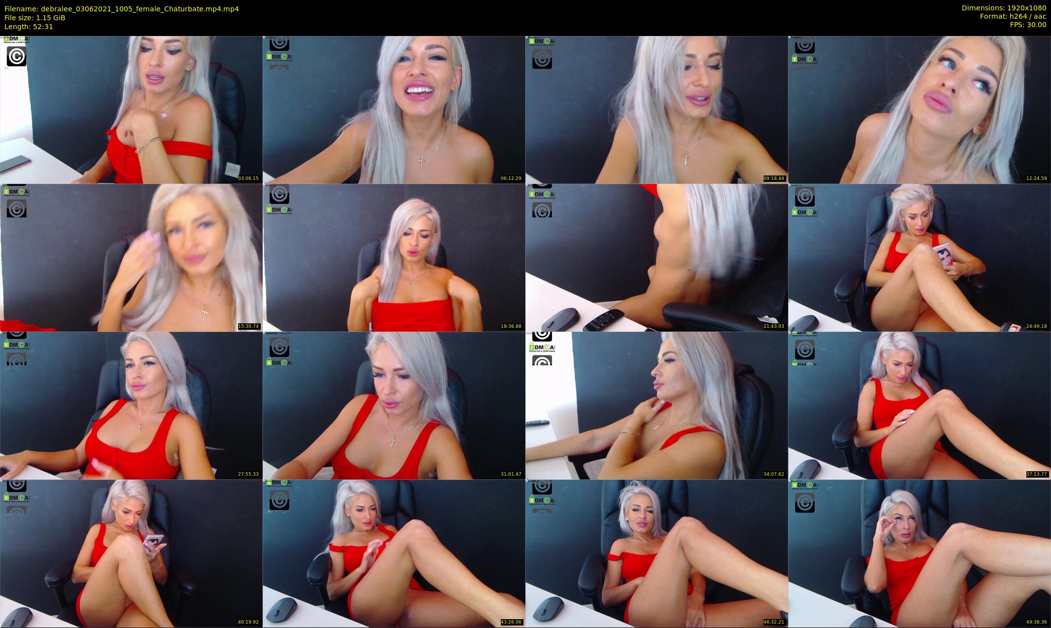 debralee — 53 minute Chaturbate female cam show recording, 1080p, Jun 3, 2021