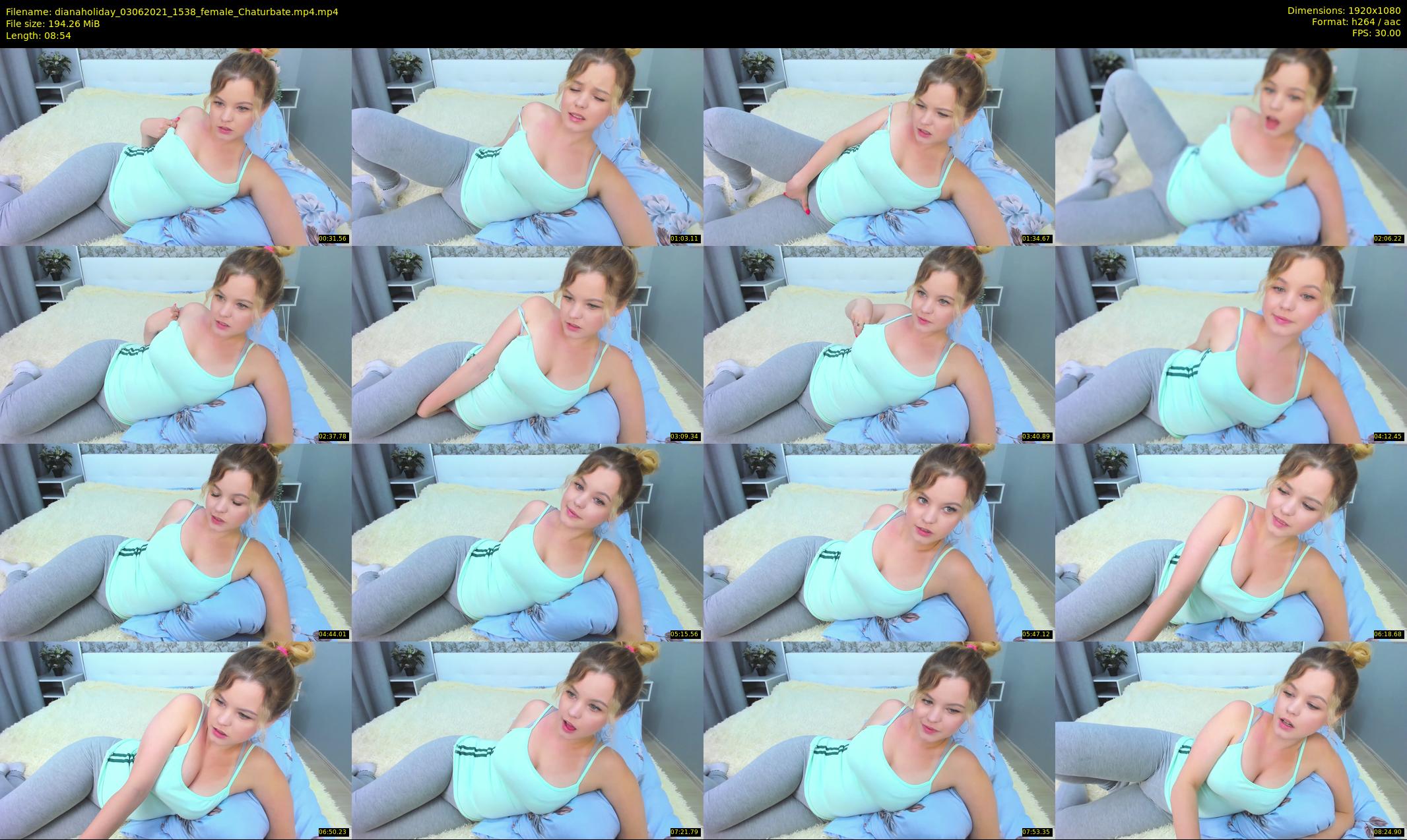 dianaholiday — 9 minute Chaturbate female cam show recording, 1080p, Jun 3, 2021