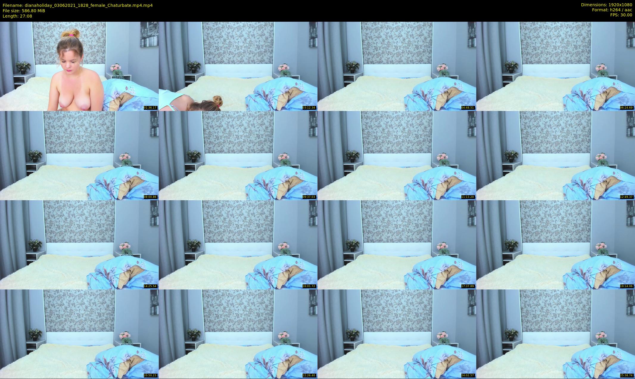 dianaholiday — 28 minute Chaturbate female cam show recording, 1080p, Jun 3, 2021