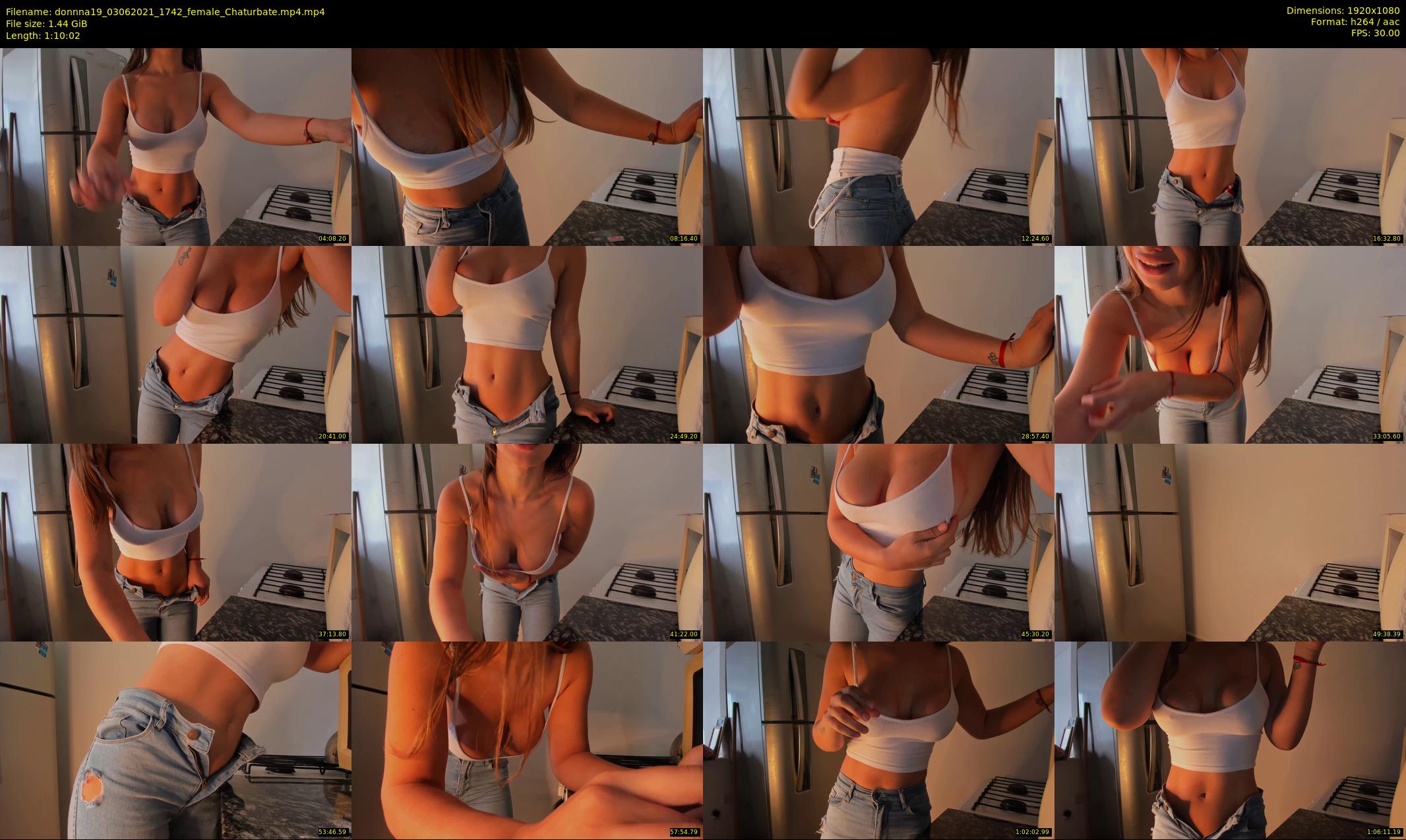 donnna19 — 71 minute Chaturbate female cam show recording, 1080p, Jun 3, 2021