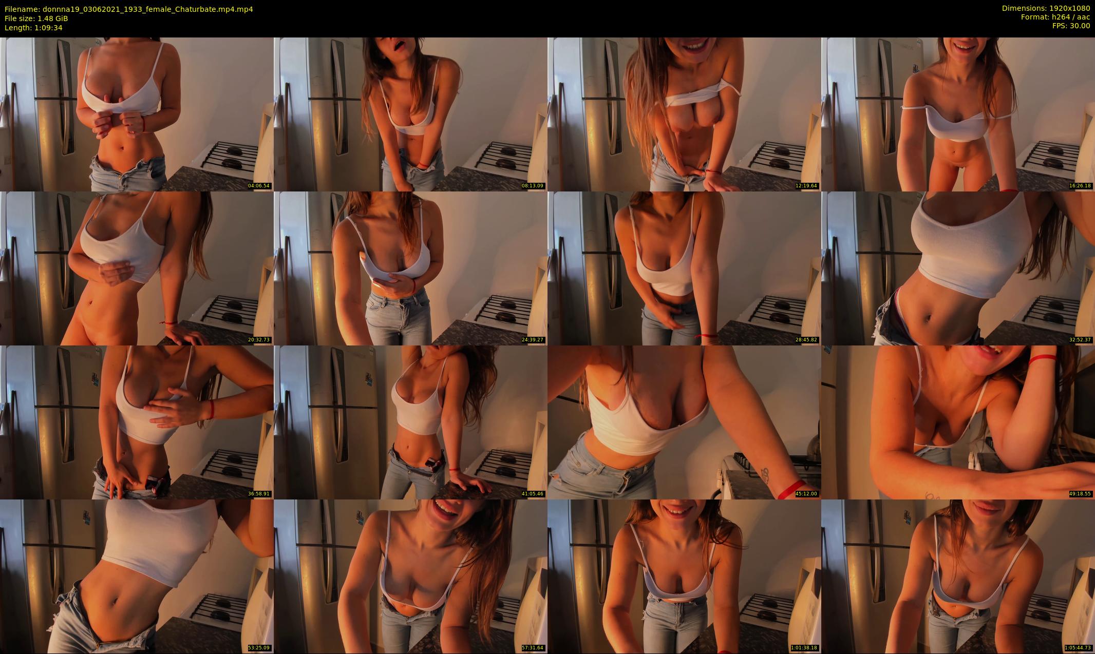 donnna19 — 70 minute Chaturbate female cam show recording, 1080p, Jun 3, 2021