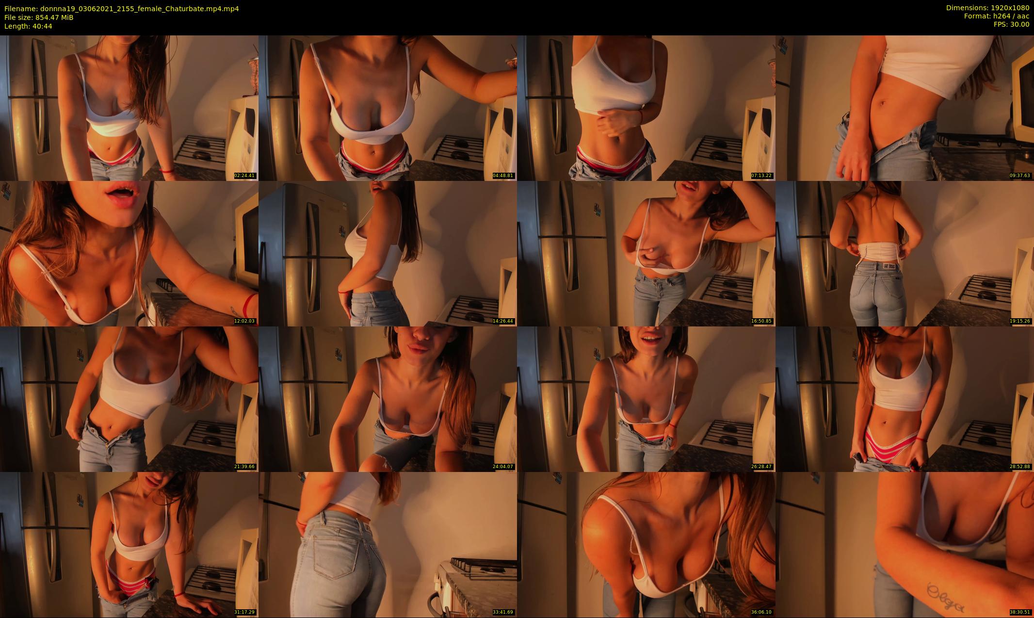 donnna19 — 41 minute Chaturbate female cam show recording, 1080p, Jun 3, 2021