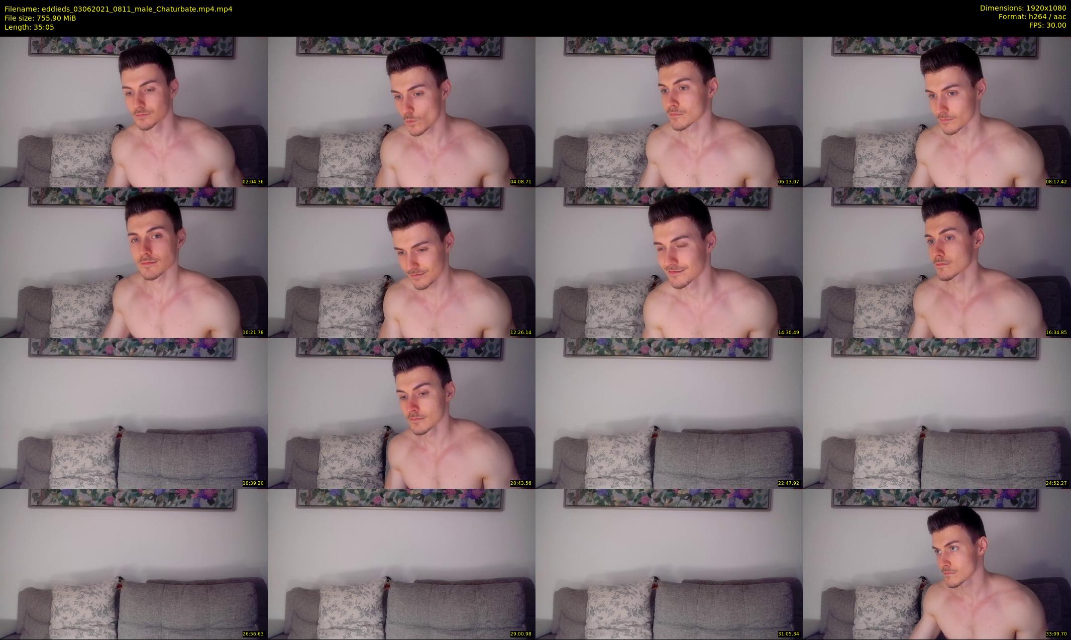 eddieds — 36 minute Chaturbate male cam show recording, 1080p, Jun 3, 2021