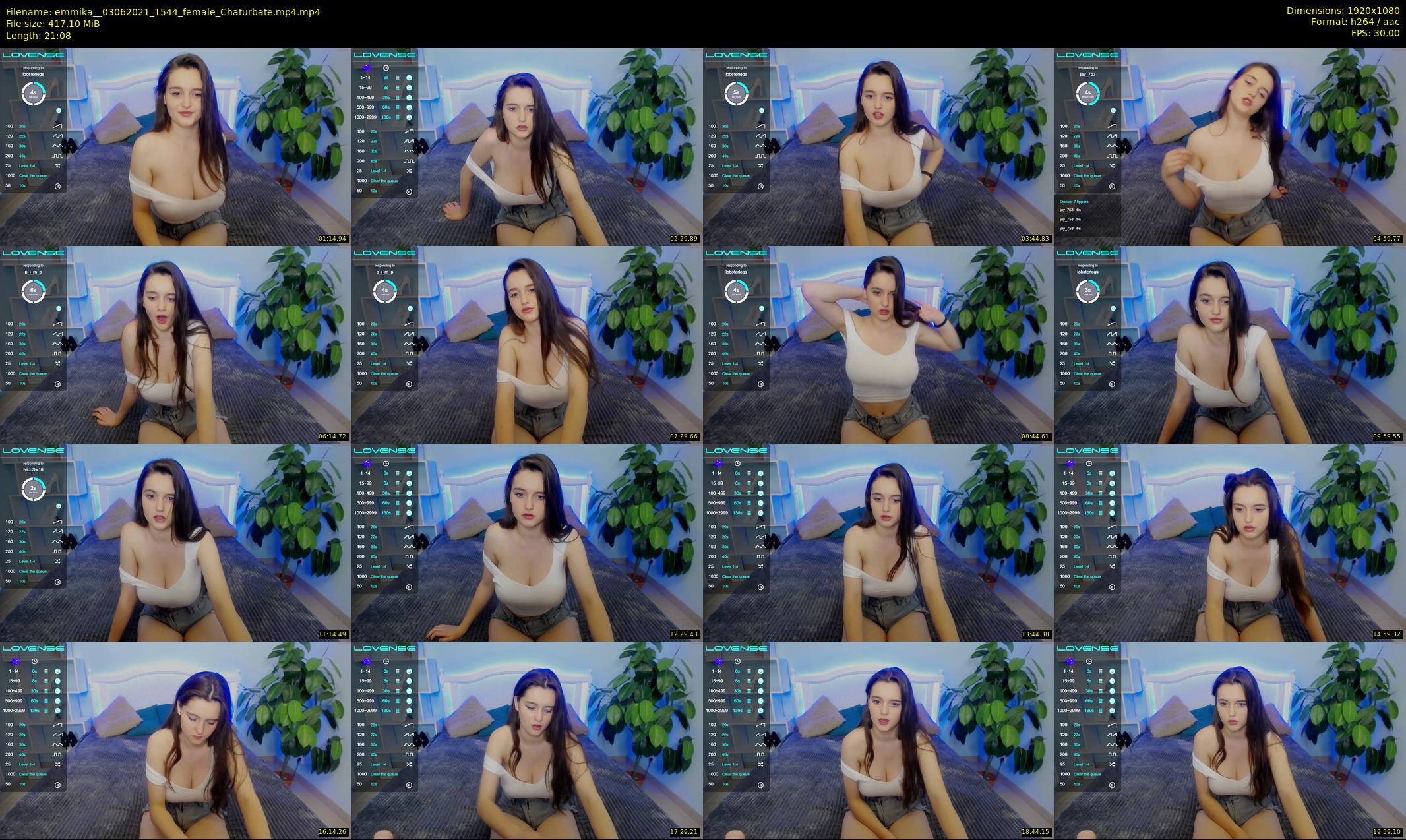 emmika_ — 22 minute Chaturbate female cam show recording, 1080p, Jun 3, 2021