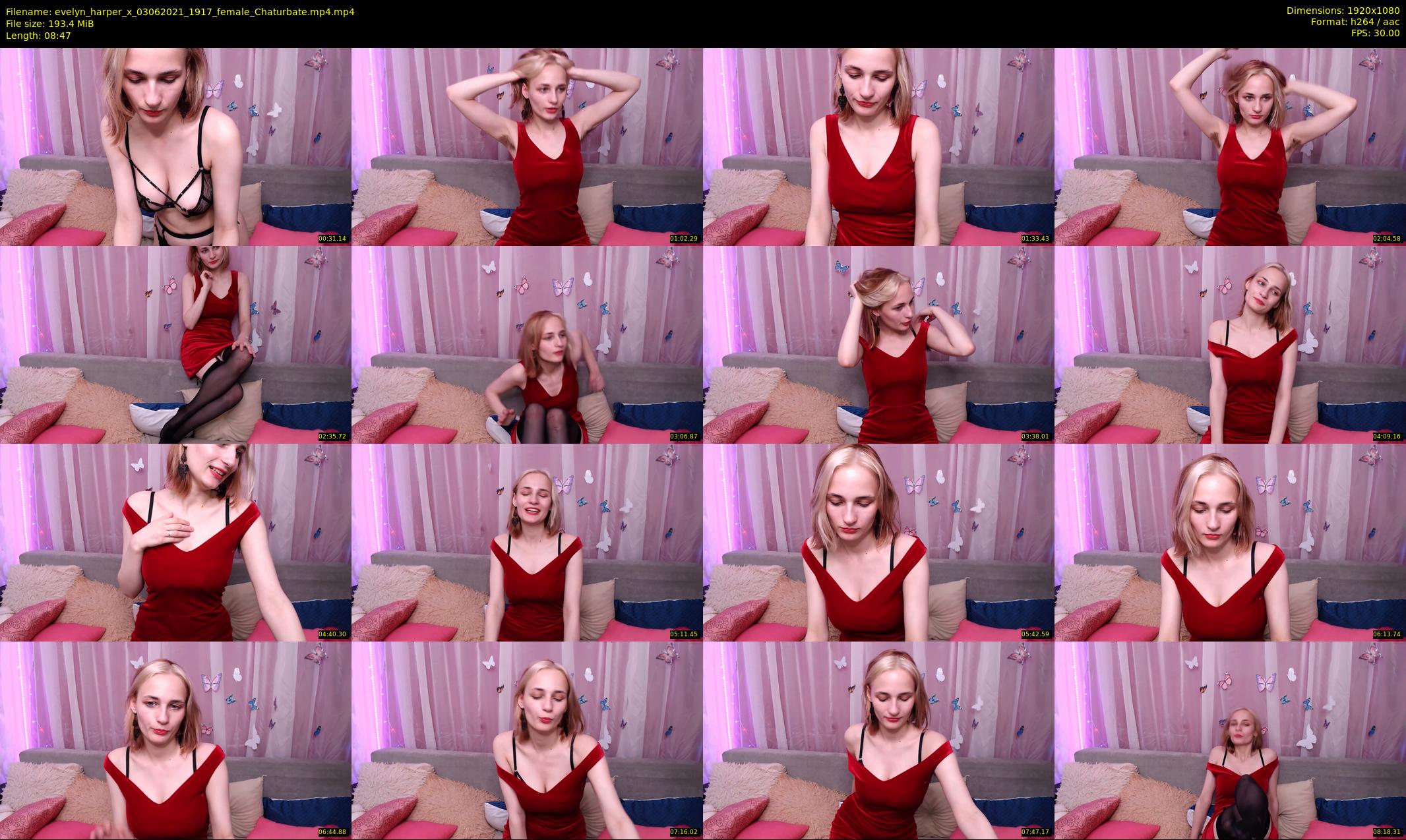 evelyn_harper_x — 9 minute Chaturbate female cam show recording, 1080p, Jun 3, 2021