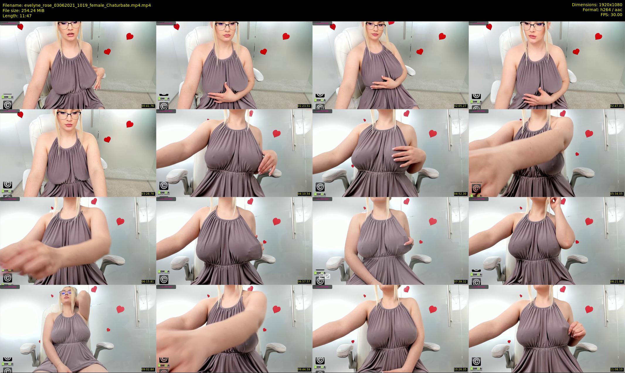 evelyne_rose — 12 minute Chaturbate female cam show recording, 1080p, Jun 3, 2021