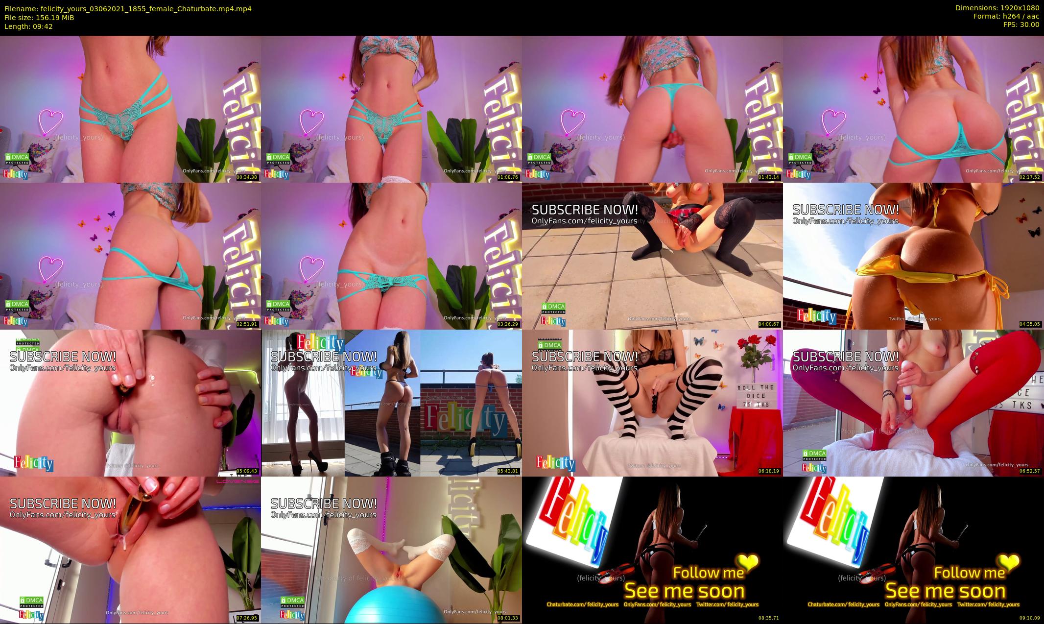 felicity_yours — 10 minute Chaturbate female cam show recording, 1080p, Jun 3, 2021