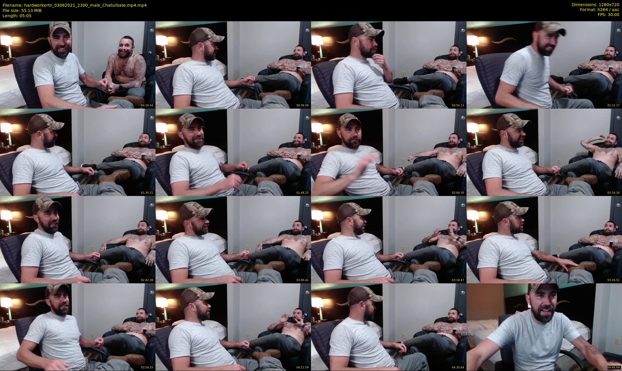 hardworkertn — 6 minute Chaturbate male cam show recording, 720p, Jun 3, 2021