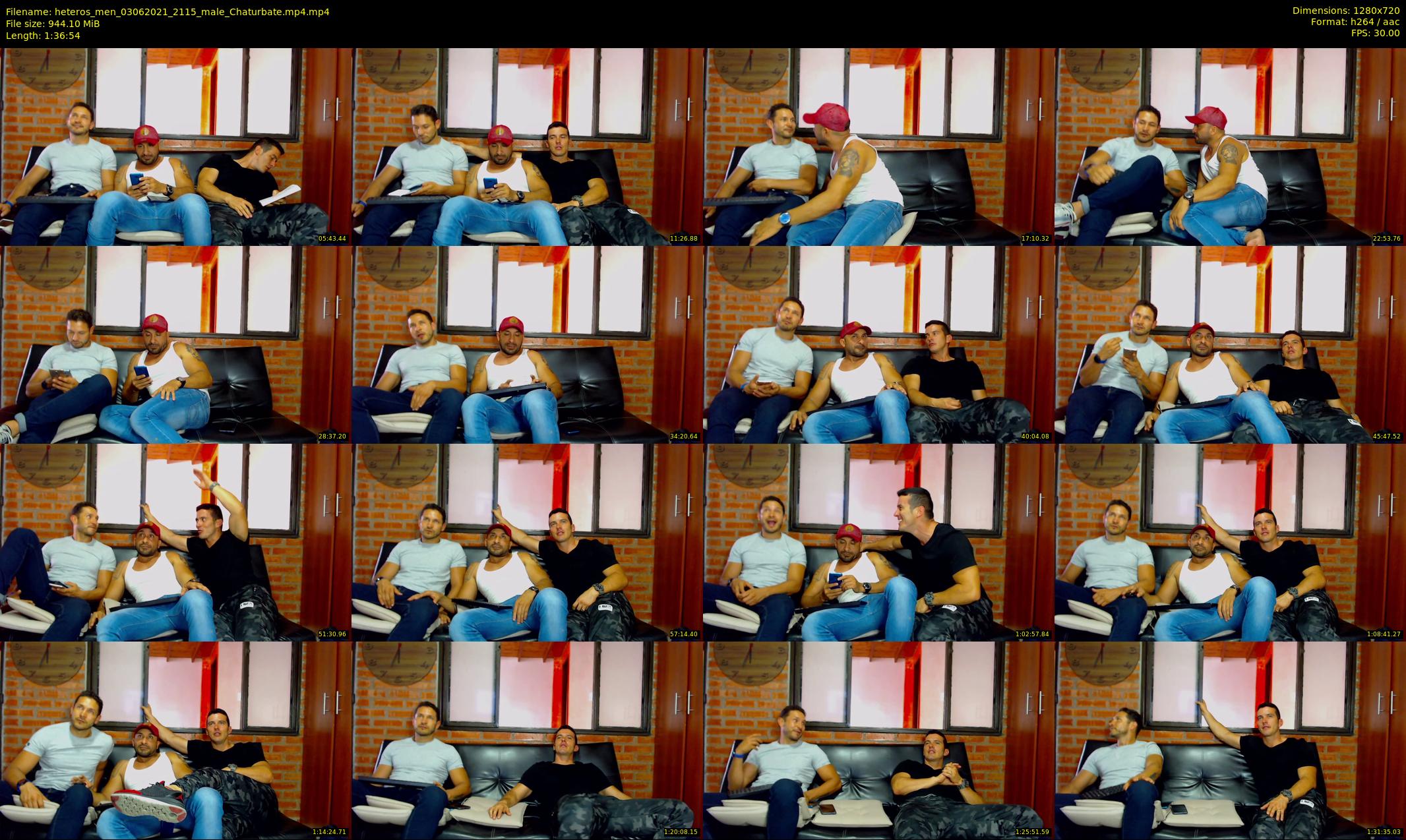heteros_men — 97 minute Chaturbate male cam show recording, 720p, Jun 3, 2021