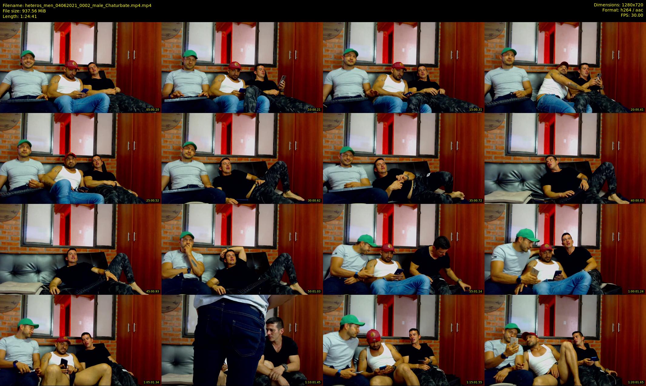 heteros_men — 85 minute Chaturbate male cam show recording, 720p, Jun 4, 2021
