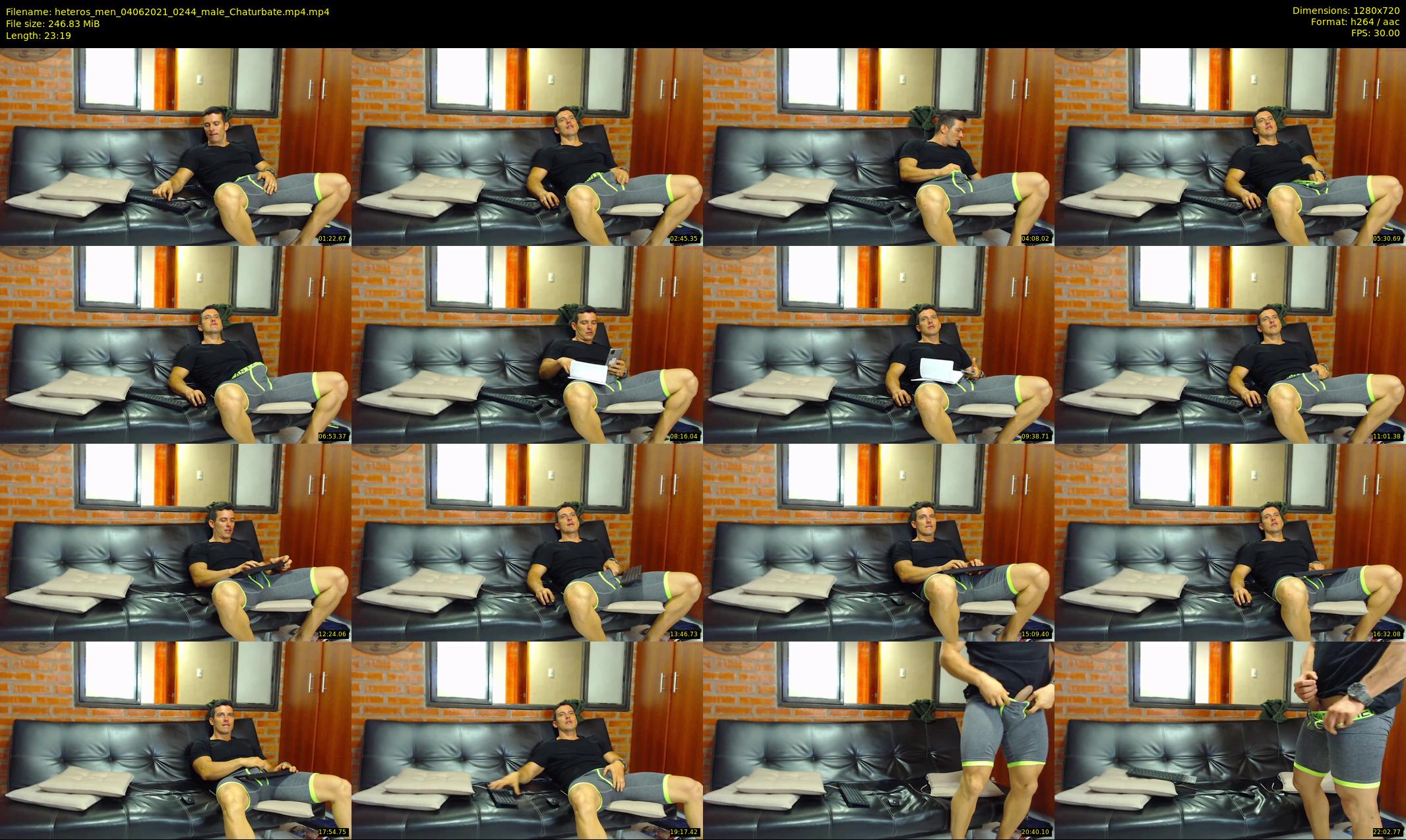 heteros_men — 24 minute Chaturbate male cam show recording, 720p, Jun 4, 2021