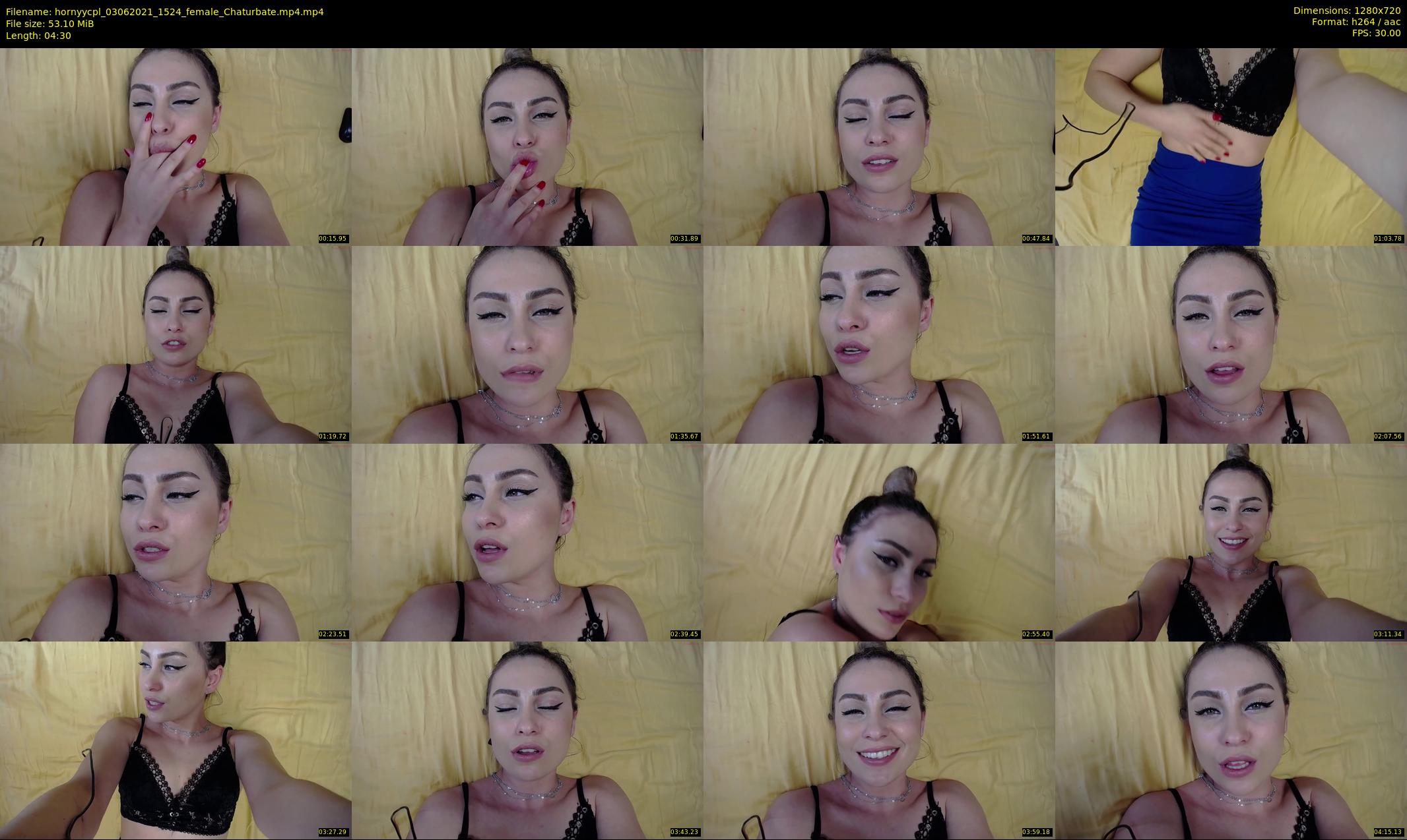 hornyycpl — 5 minute Chaturbate couple cam show recording, 720p, Jun 3, 2021