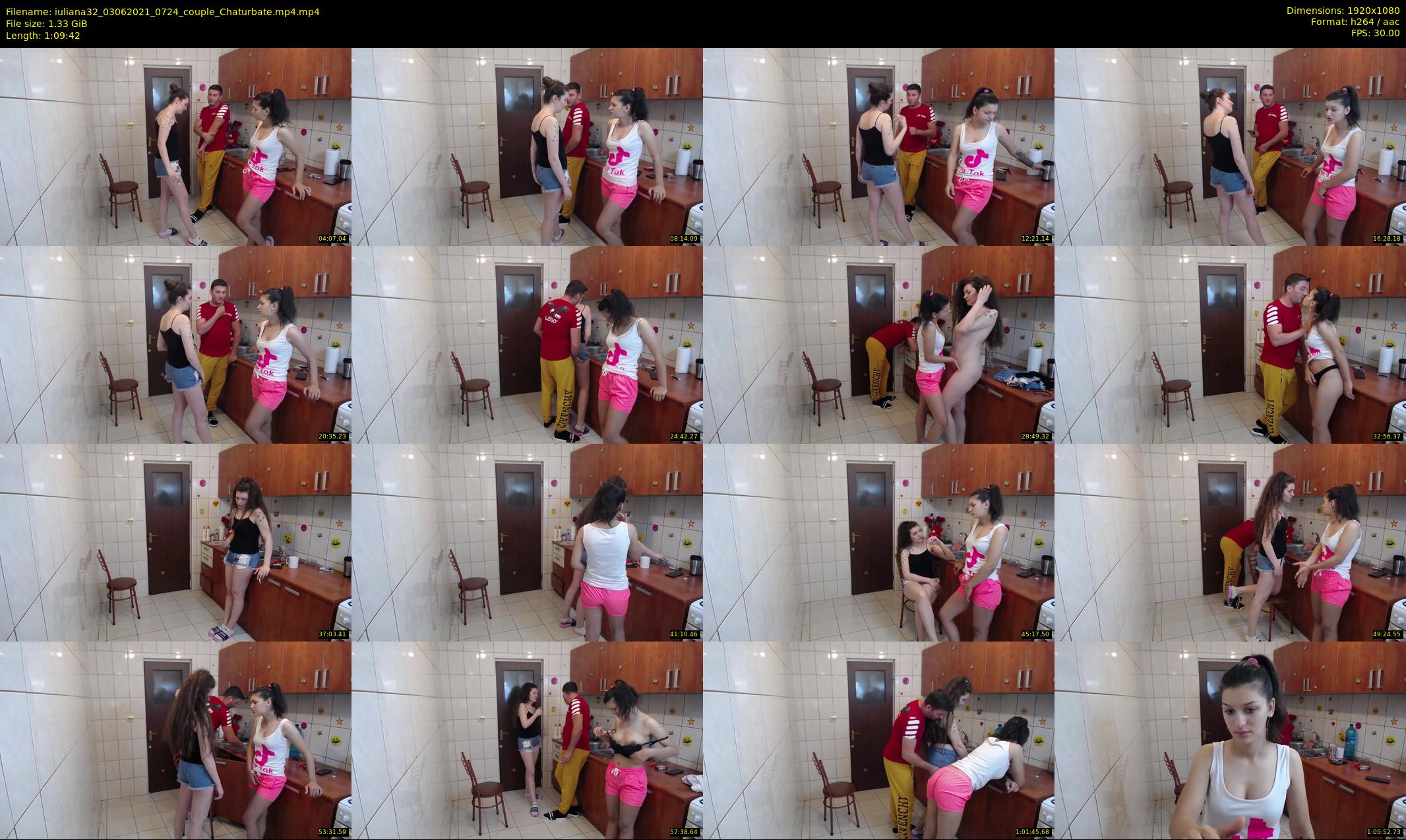 iuliana32 — 70 minute Chaturbate couple cam show recording, 1080p, Jun 3, 2021