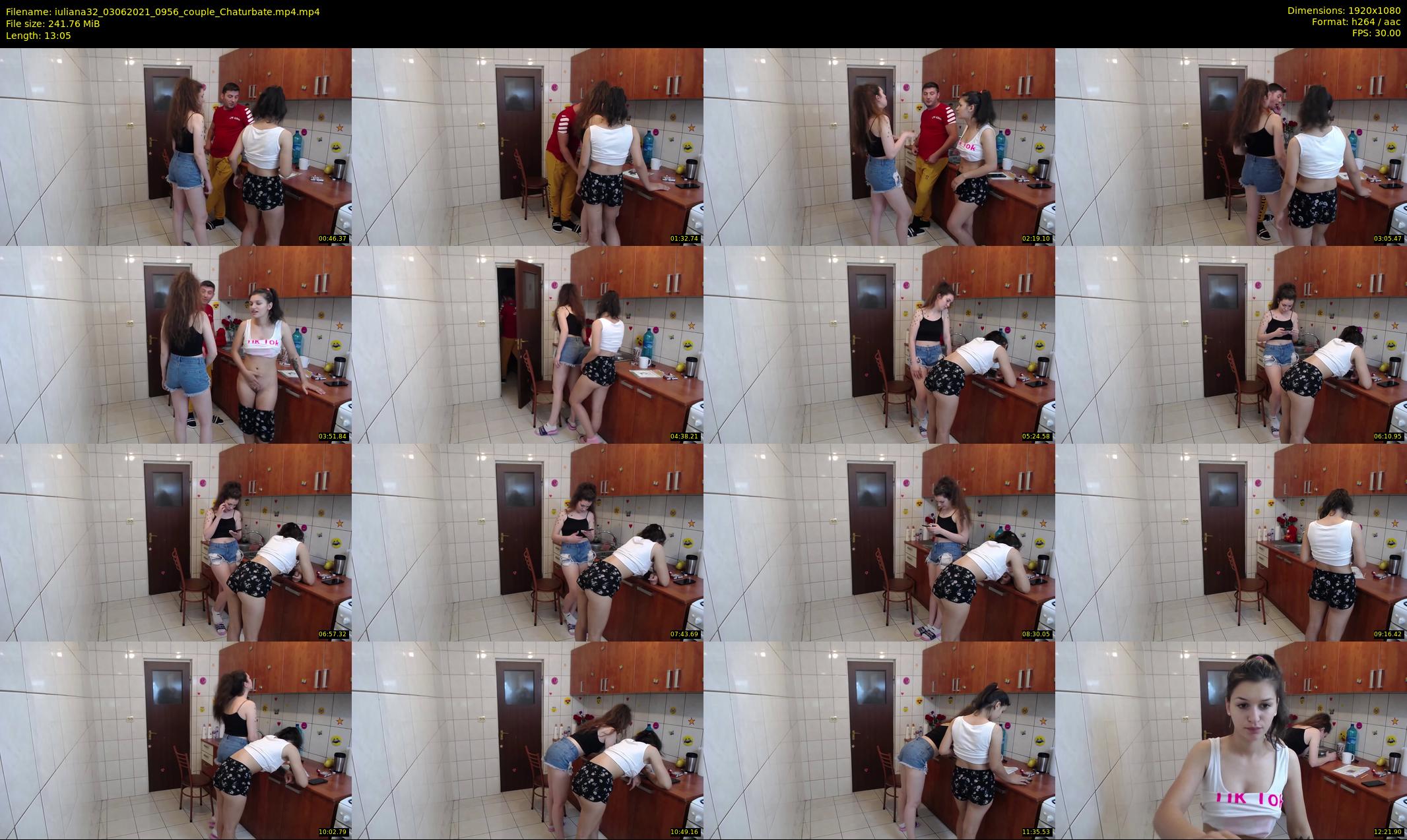 iuliana32 — 14 minute Chaturbate couple cam show recording, 1080p, Jun 3, 2021