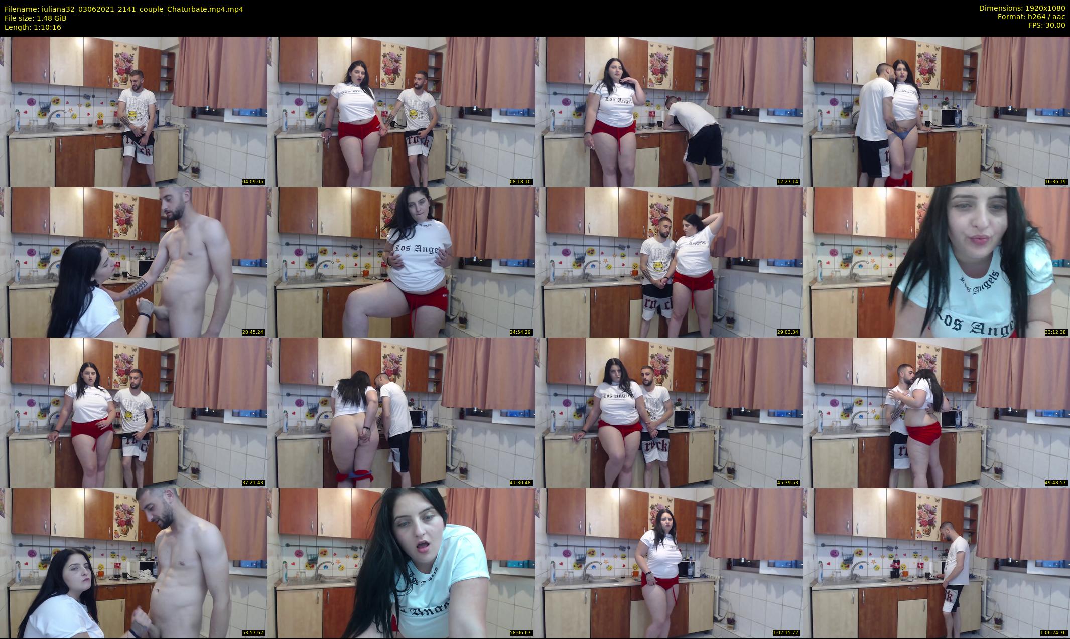 iuliana32 — 71 minute Chaturbate couple cam show recording, 1080p, Jun 3, 2021