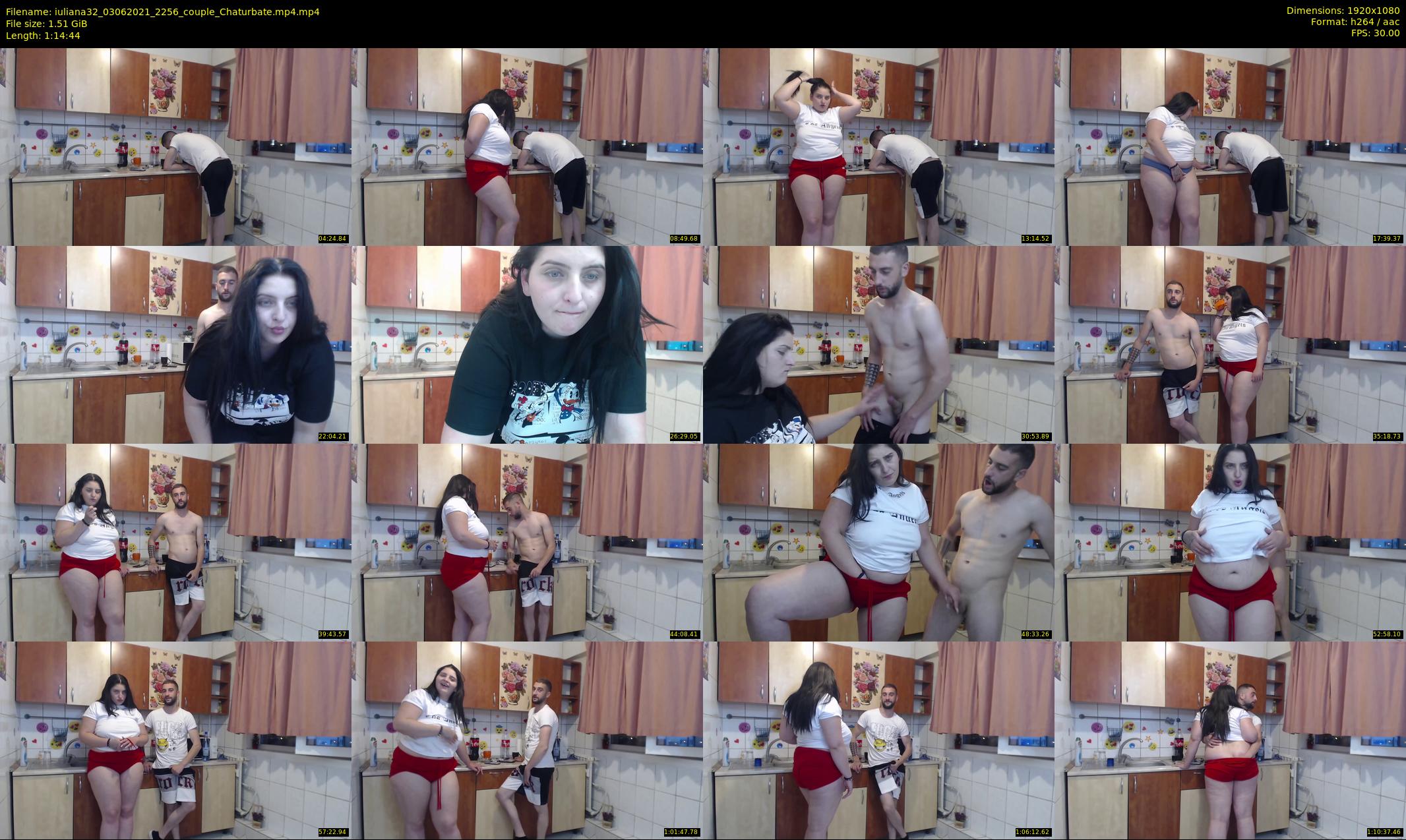 iuliana32 — 75 minute Chaturbate couple cam show recording, 1080p, Jun 3, 2021