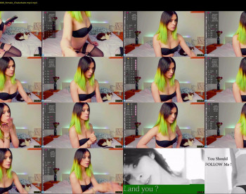jeniferlovex — 4 minute Chaturbate female cam show recording, 720p, Jun 3, 2021