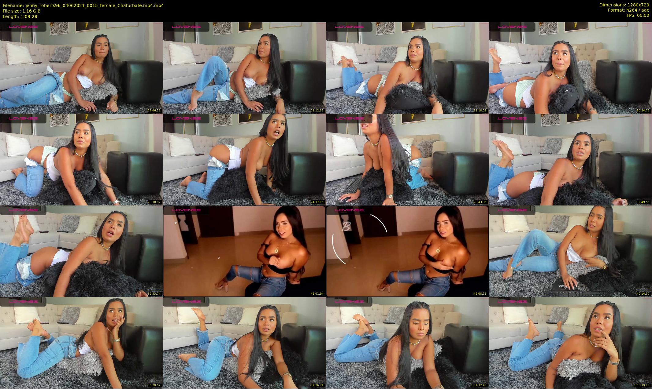 jenny_roberts96 — 70 minute Chaturbate female cam show recording, 720p, Jun 4, 2021