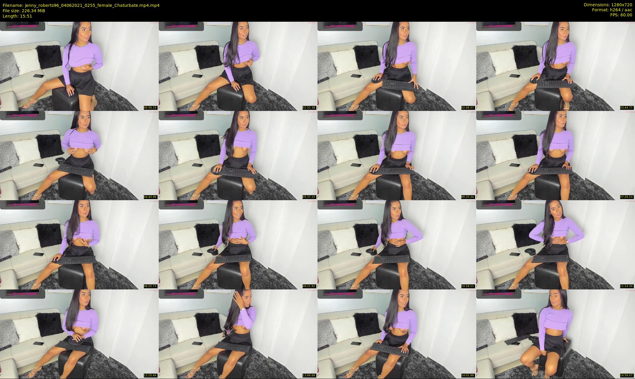 jenny_roberts96 — 16 minute Chaturbate female cam show recording, 720p, Jun 4, 2021