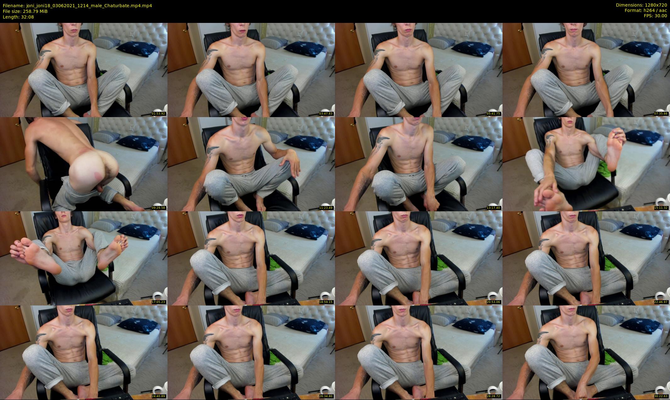 joni_joni18 — 33 minute Chaturbate male cam show recording, 720p, Jun 3, 2021