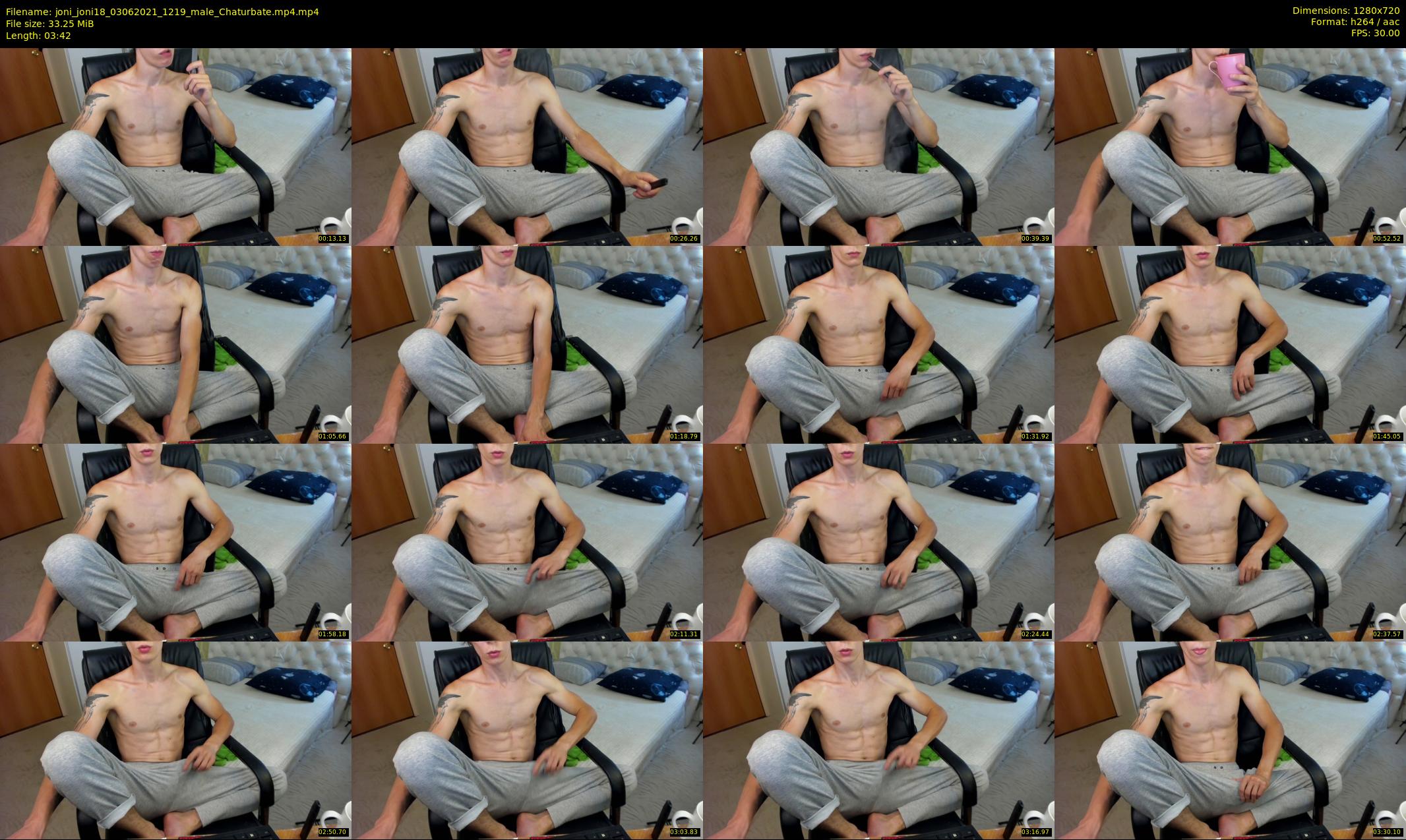 joni_joni18 — 4 minute Chaturbate male cam show recording, 720p, Jun 3, 2021