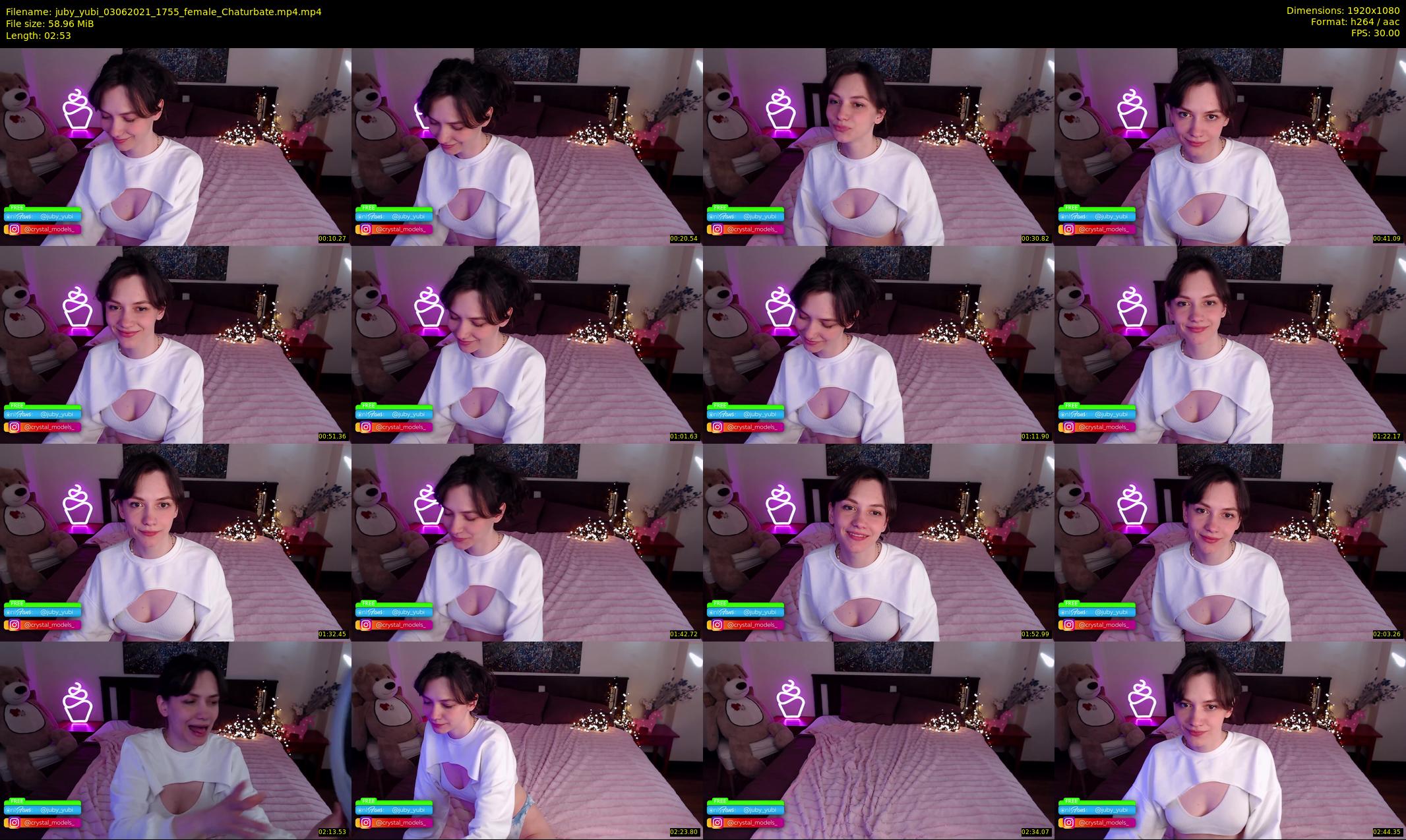 juby_yubi — 3 minute Chaturbate female cam show recording, 1080p, Jun 3, 2021