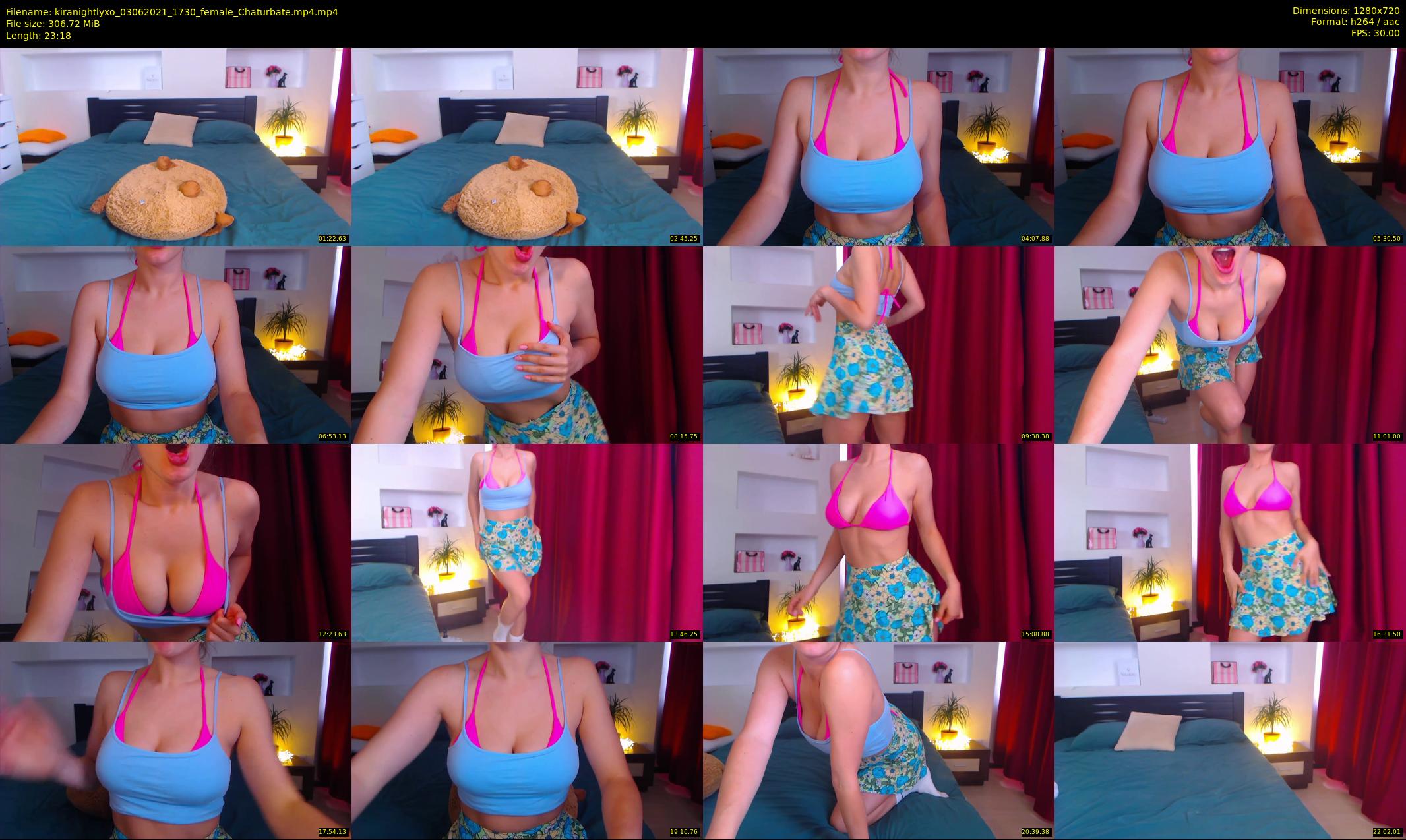 kiranightlyxo — 24 minute Chaturbate female cam show recording, 720p, Jun 3, 2021