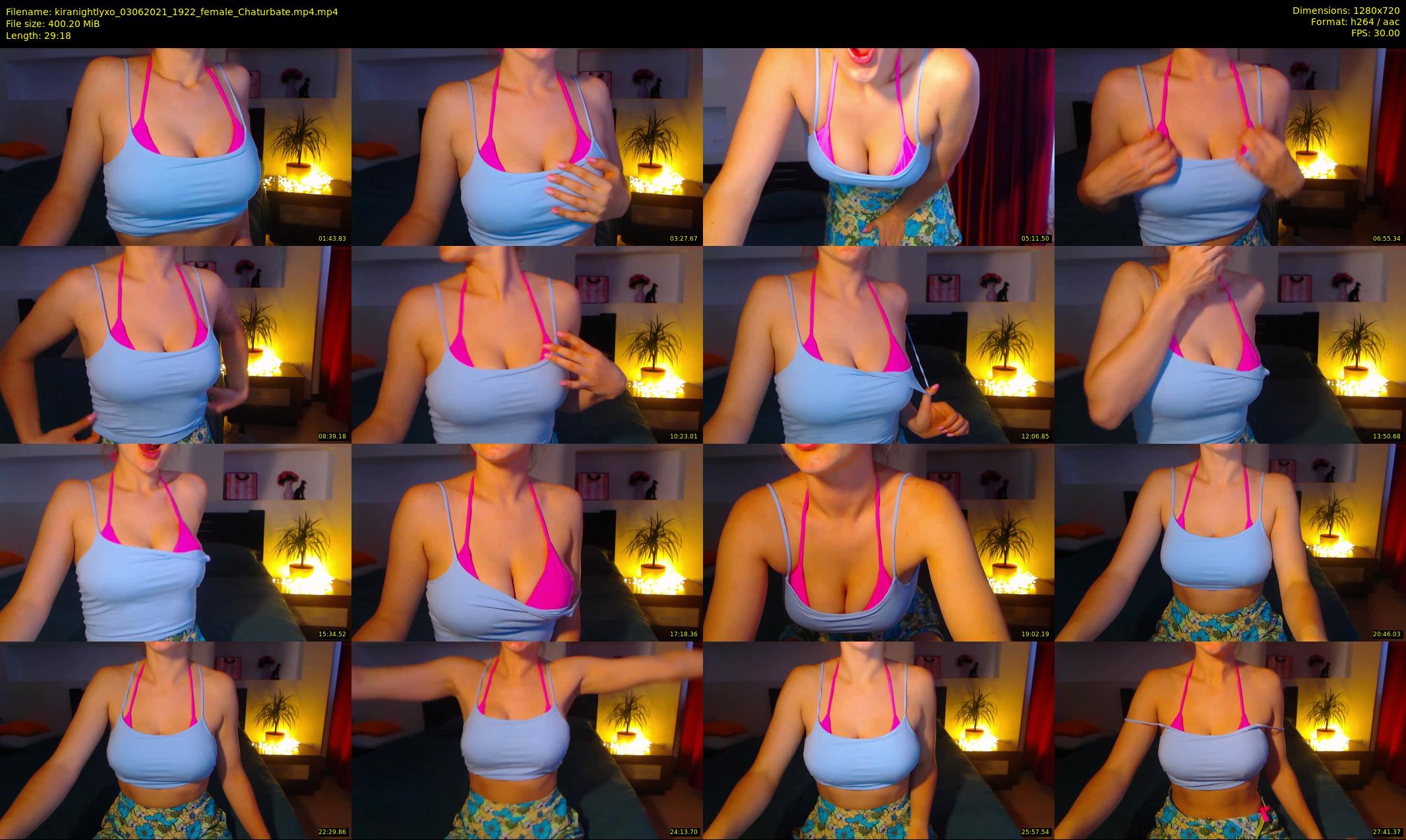kiranightlyxo — 30 minute Chaturbate female cam show recording, 720p, Jun 3, 2021