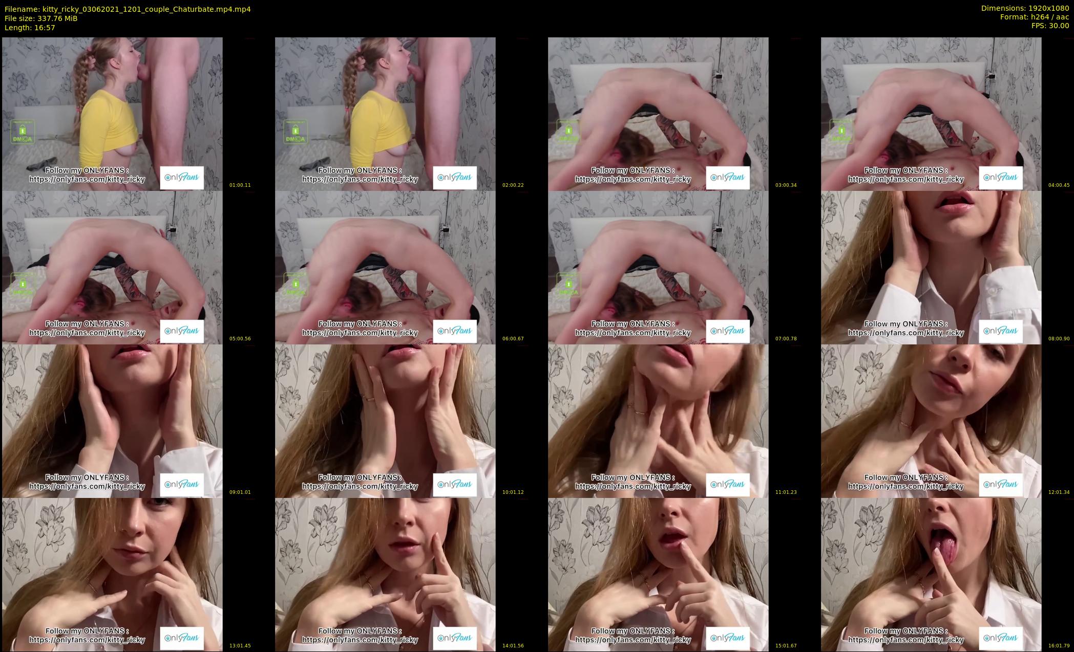 kitty_ricky — 17 minute Chaturbate couple cam show recording, 1080p, Jun 3, 2021