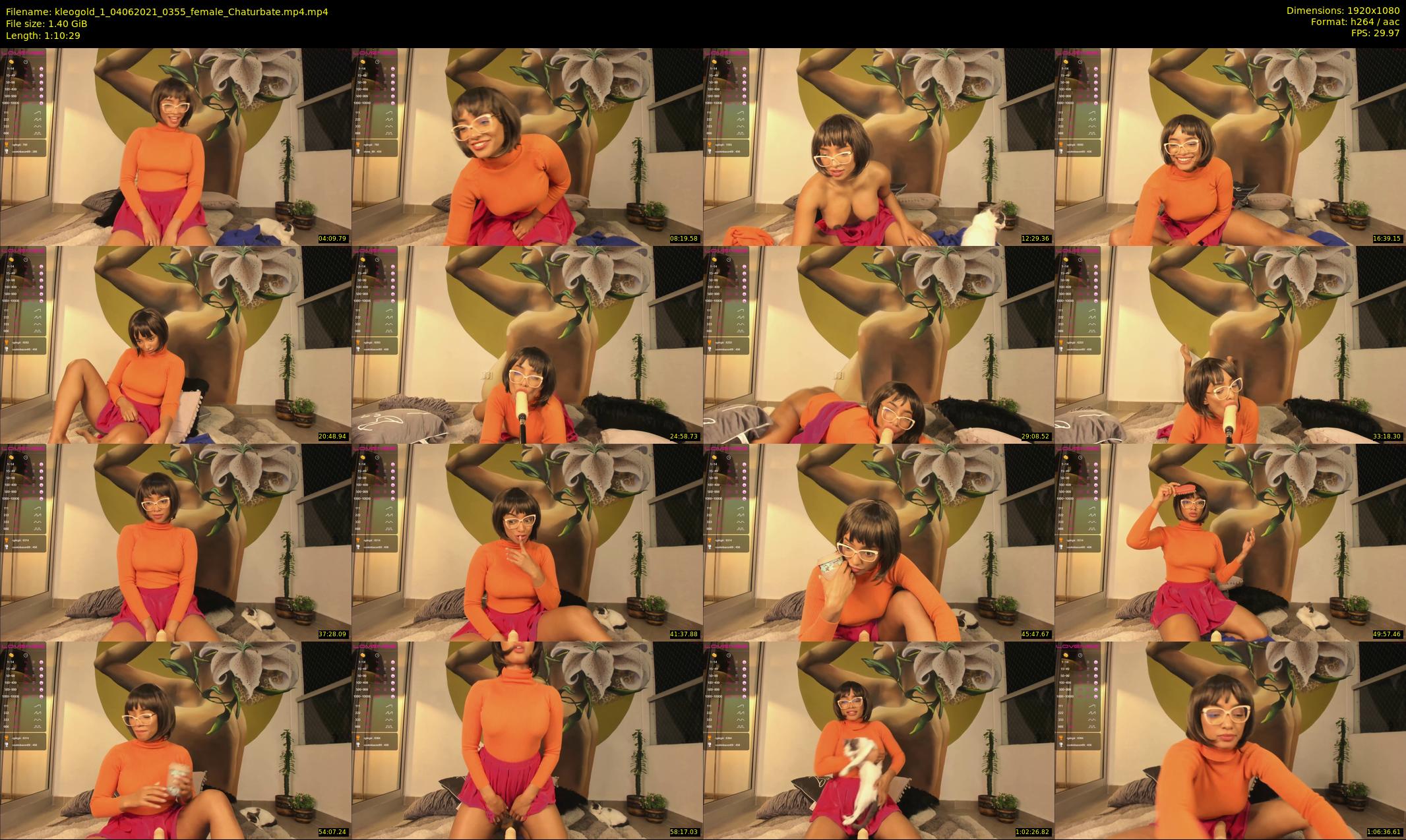 kleogold_1 — 71 minute Chaturbate female cam show recording, 1080p, Jun 4, 2021