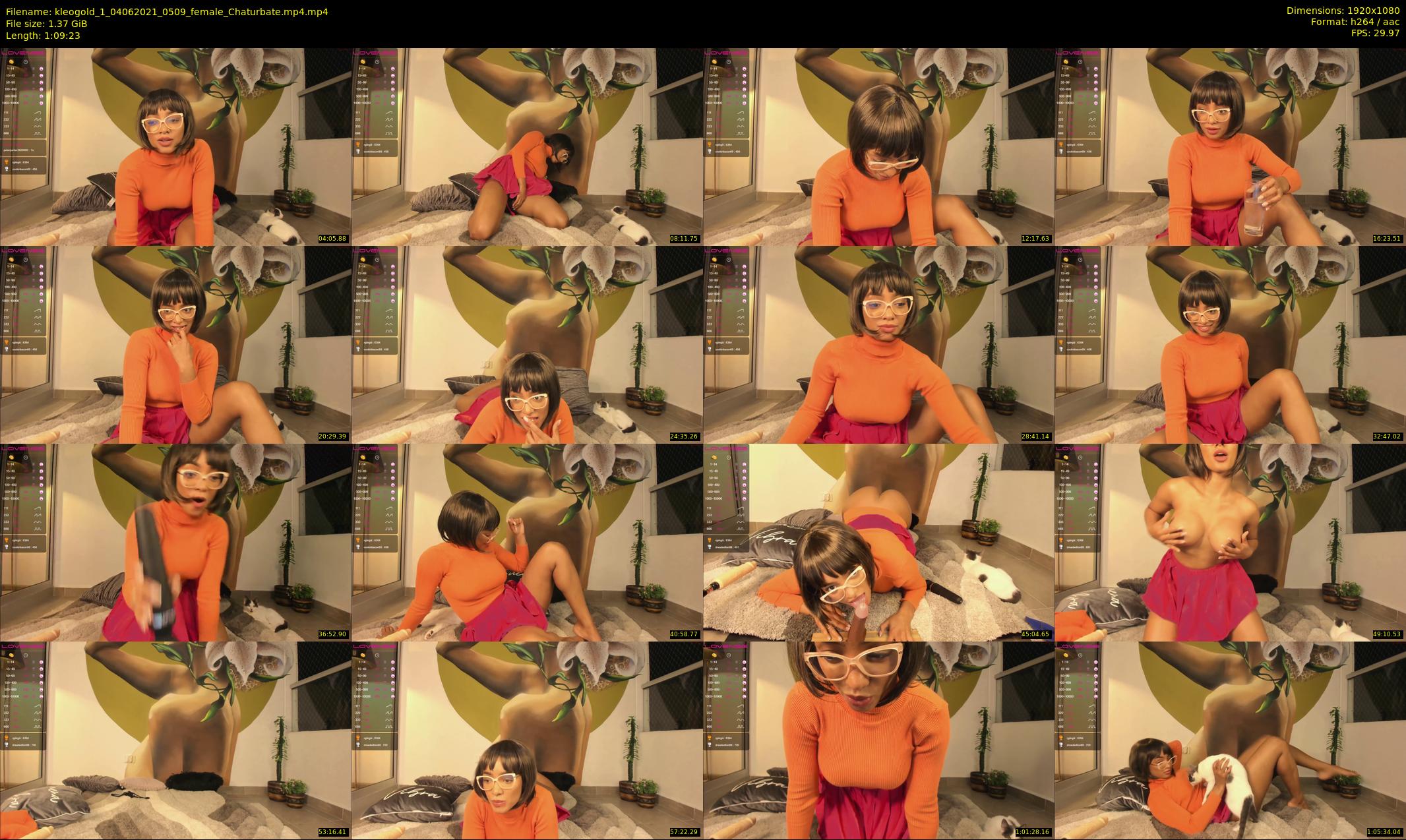 kleogold_1 — 70 minute Chaturbate female cam show recording, 1080p, Jun 4, 2021
