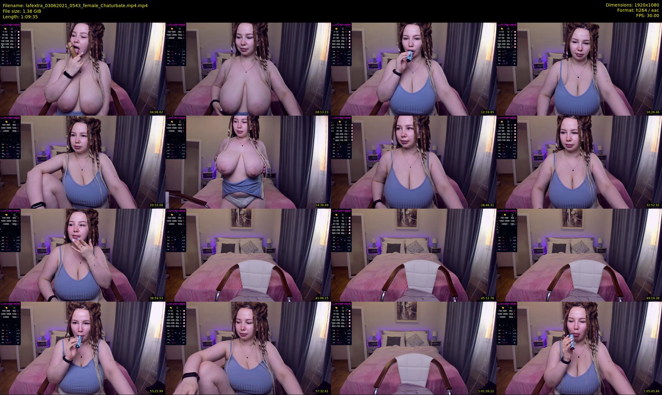 lafextra — 70 minute Chaturbate female cam show recording, 1080p, Jun 3, 2021