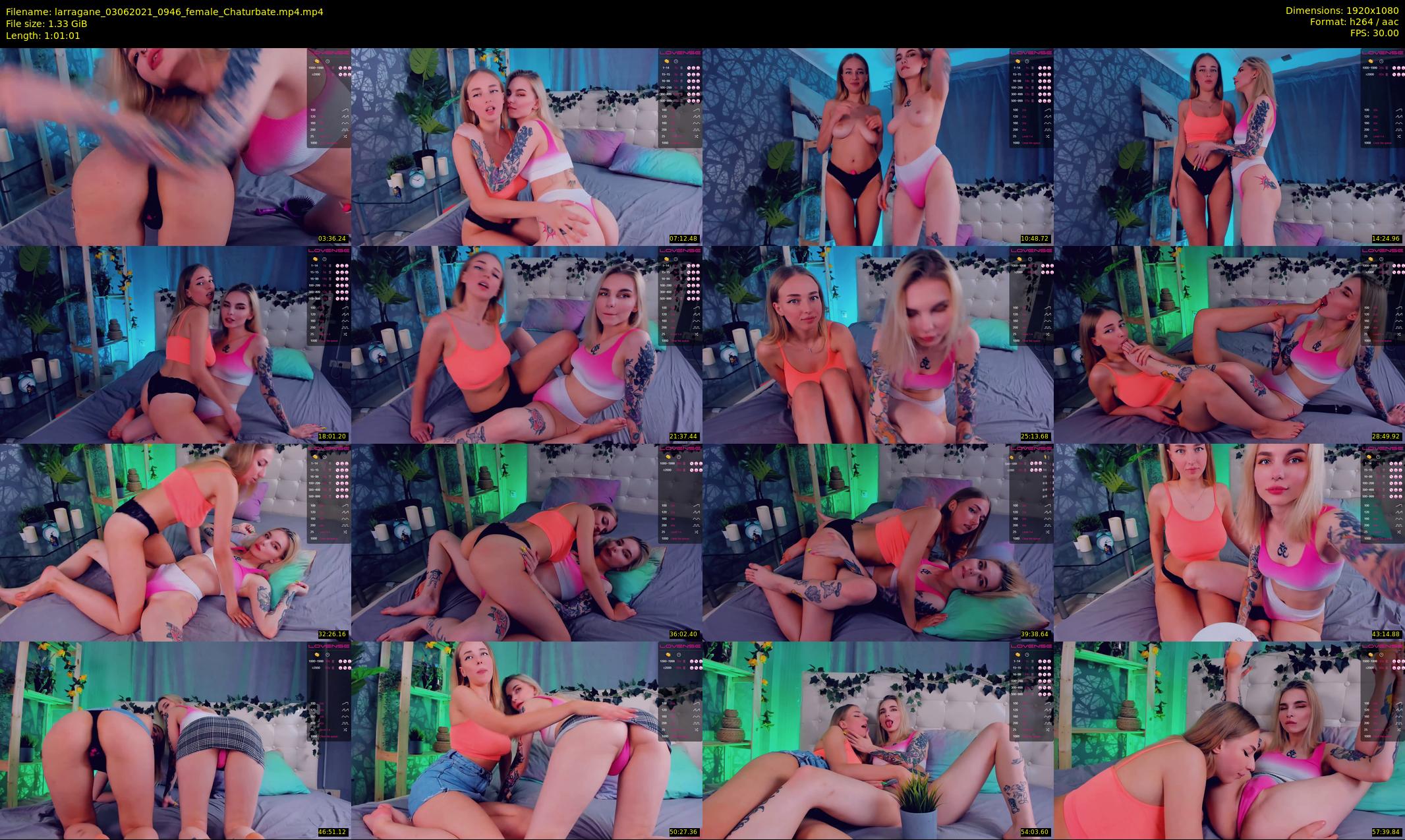 larragane — 62 minute Chaturbate couple cam show recording, 1080p, Jun 3, 2021