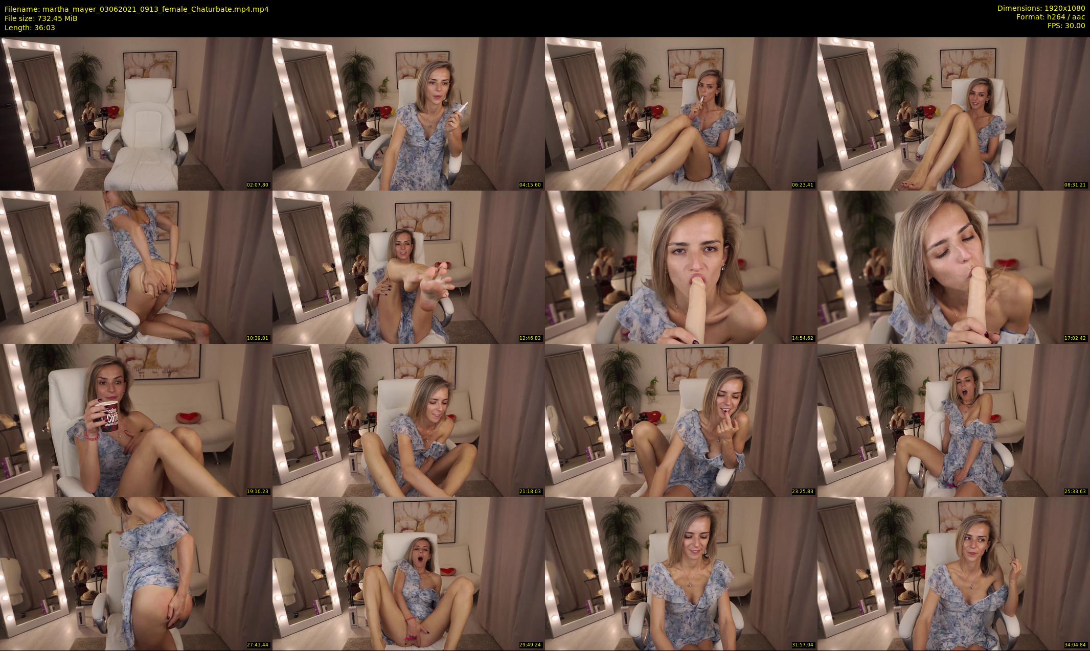 martha_mayer — 37 minute Chaturbate female cam show recording, 1080p, Jun 3, 2021
