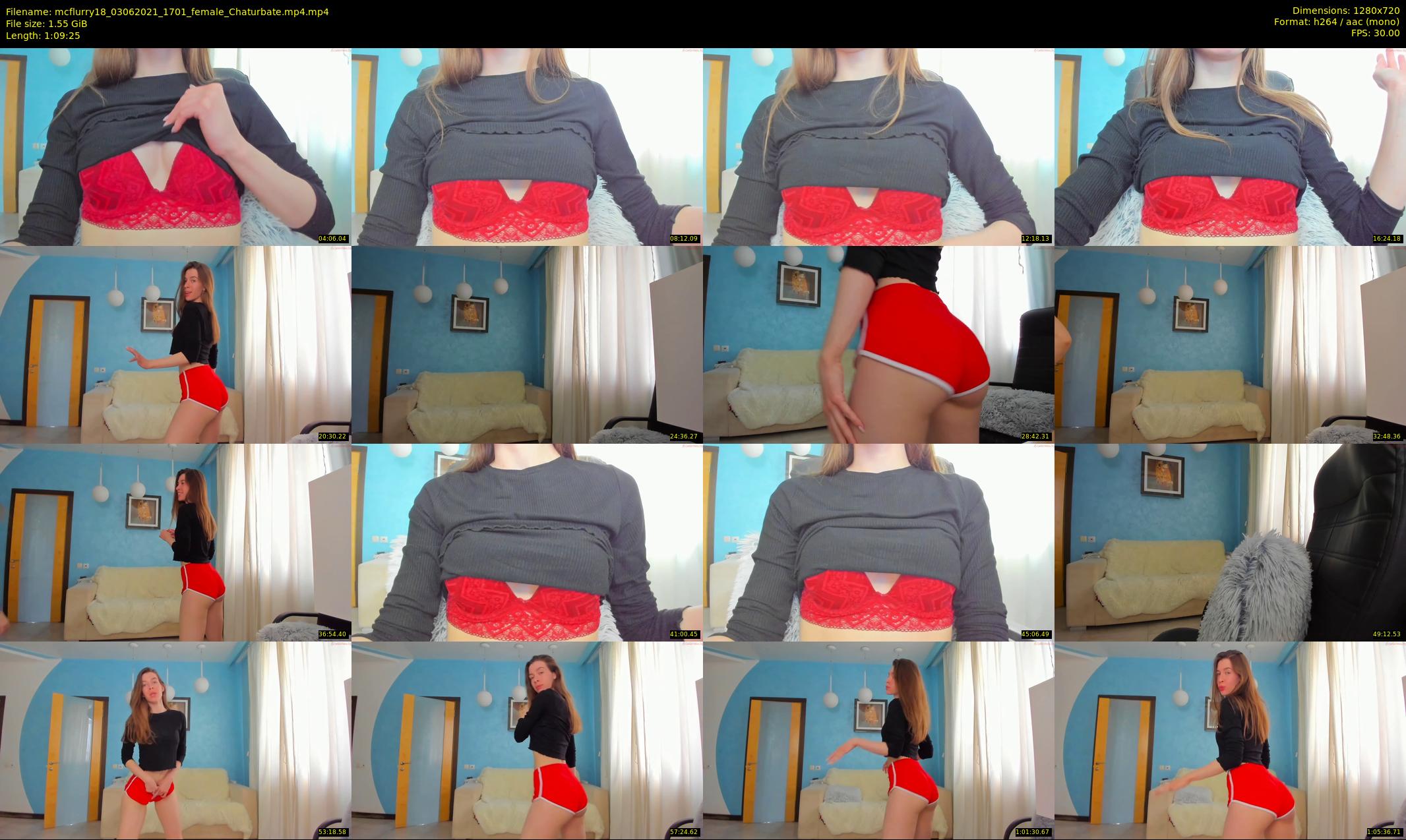 mcflurry18 — 70 minute Chaturbate female cam show recording, 720p, Jun 3, 2021