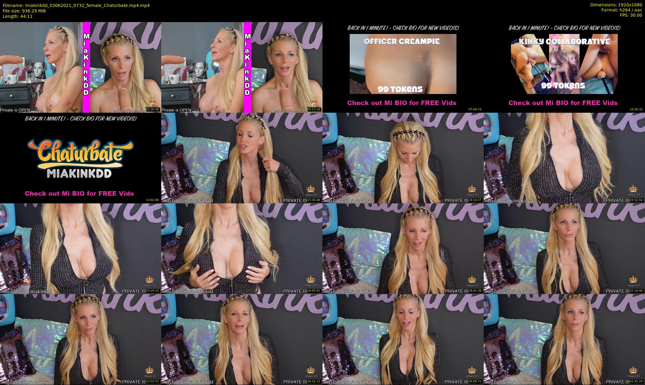 miakinkdd — 45 minute Chaturbate female cam show recording, 1080p, Jun 3, 2021