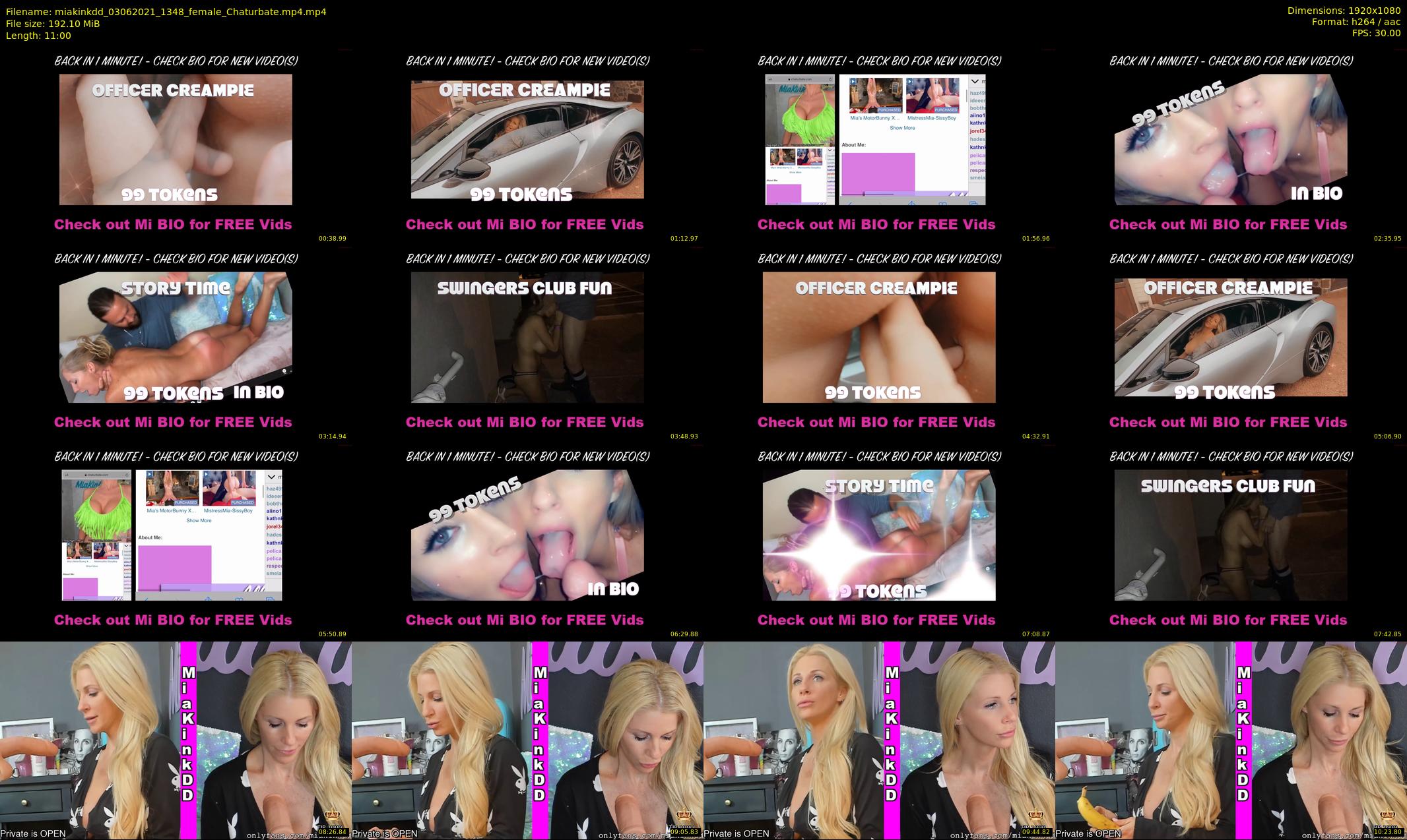 miakinkdd — 11 minute Chaturbate female cam show recording, 1080p, Jun 3, 2021
