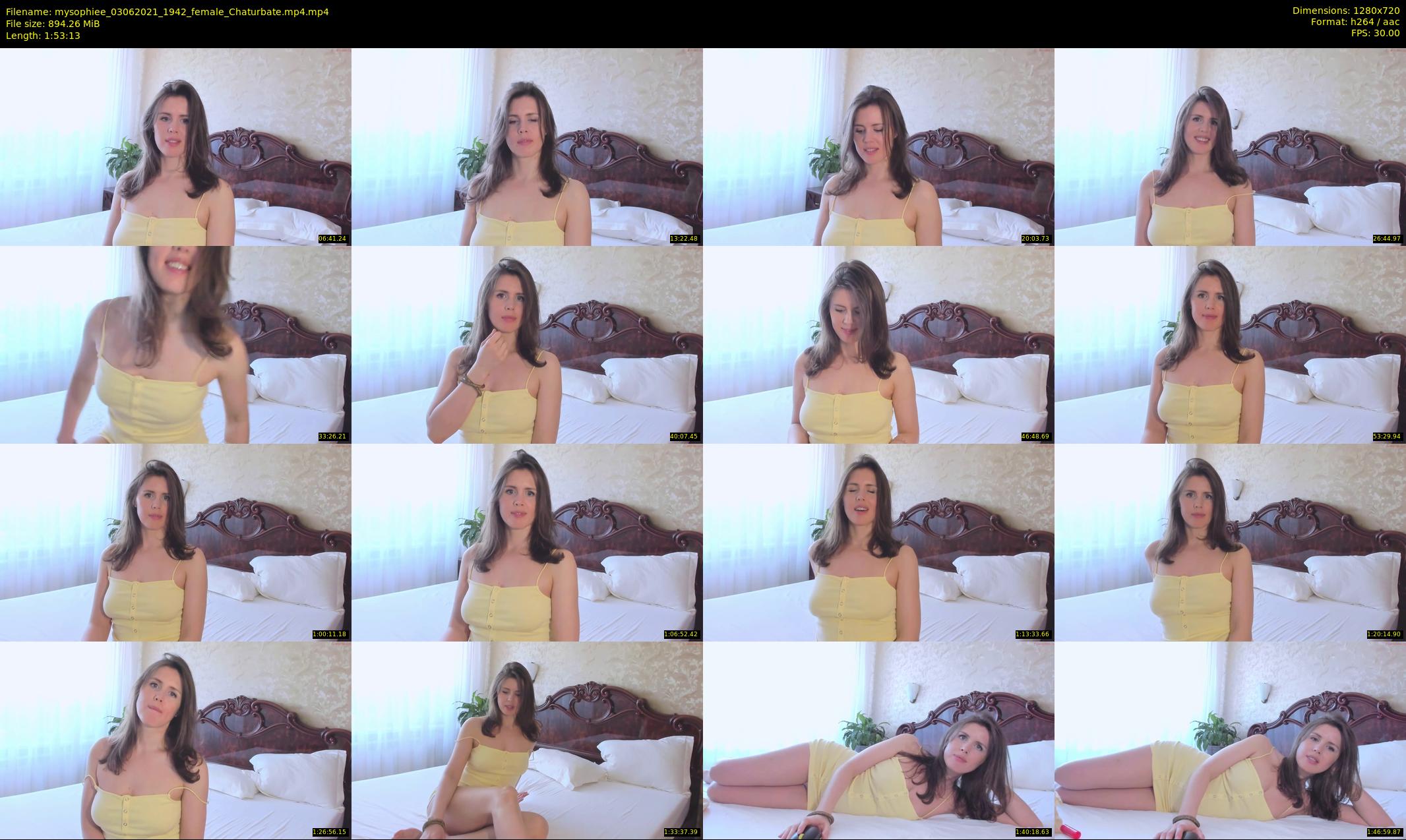 mysophiee — 114 minute Chaturbate female cam show recording, 720p, Jun 3, 2021