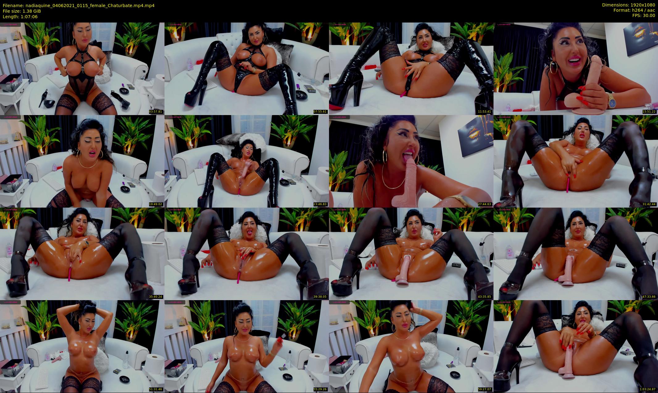 nadiaquine — 68 minute Chaturbate female cam show recording, 1080p, Jun 4, 2021