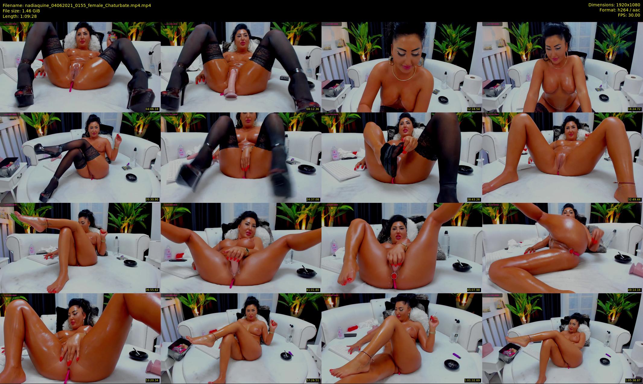 nadiaquine — 70 minute Chaturbate female cam show recording, 1080p, Jun 4, 2021