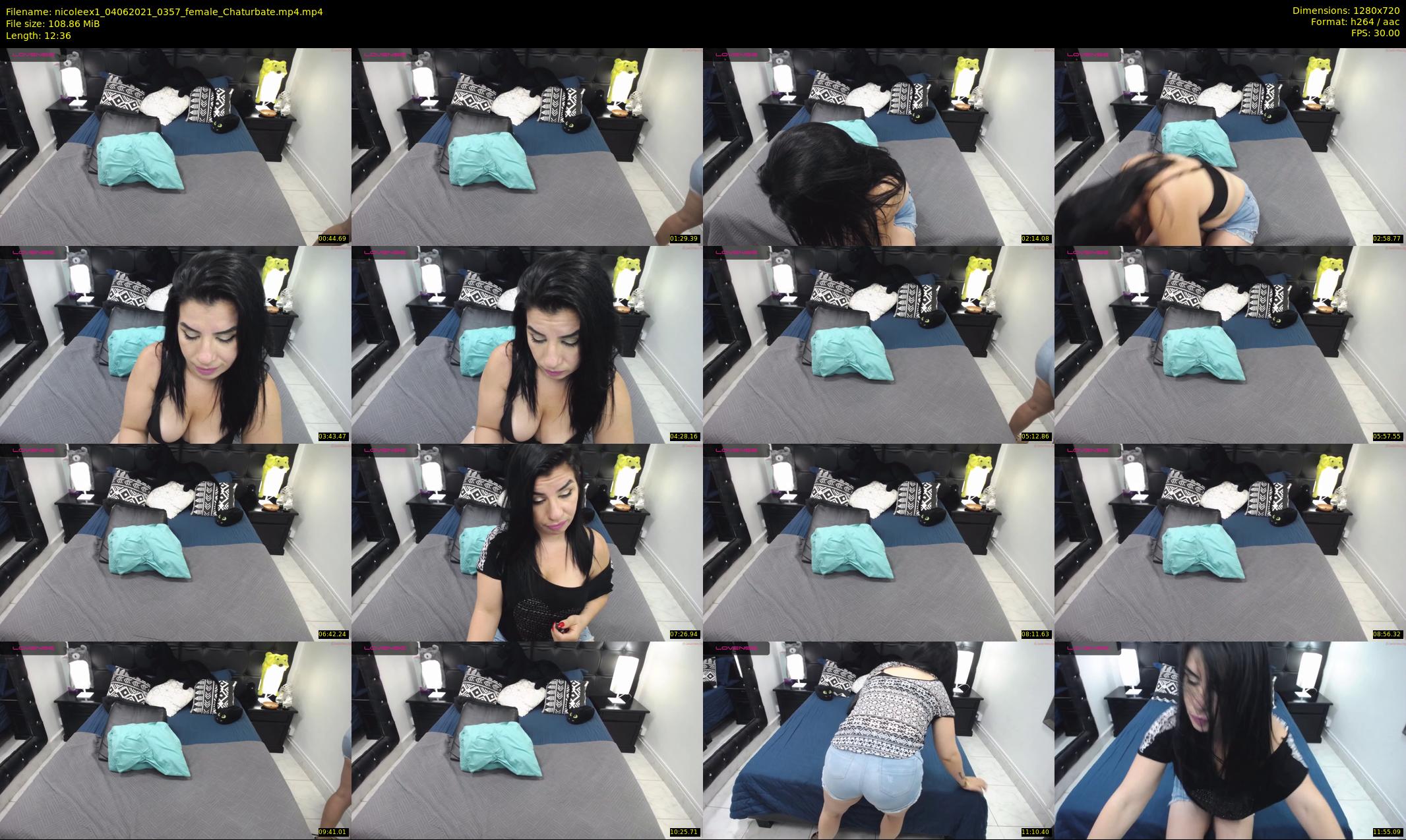 nicoleex1 — 13 minute Chaturbate female cam show recording, 720p, Jun 4, 2021