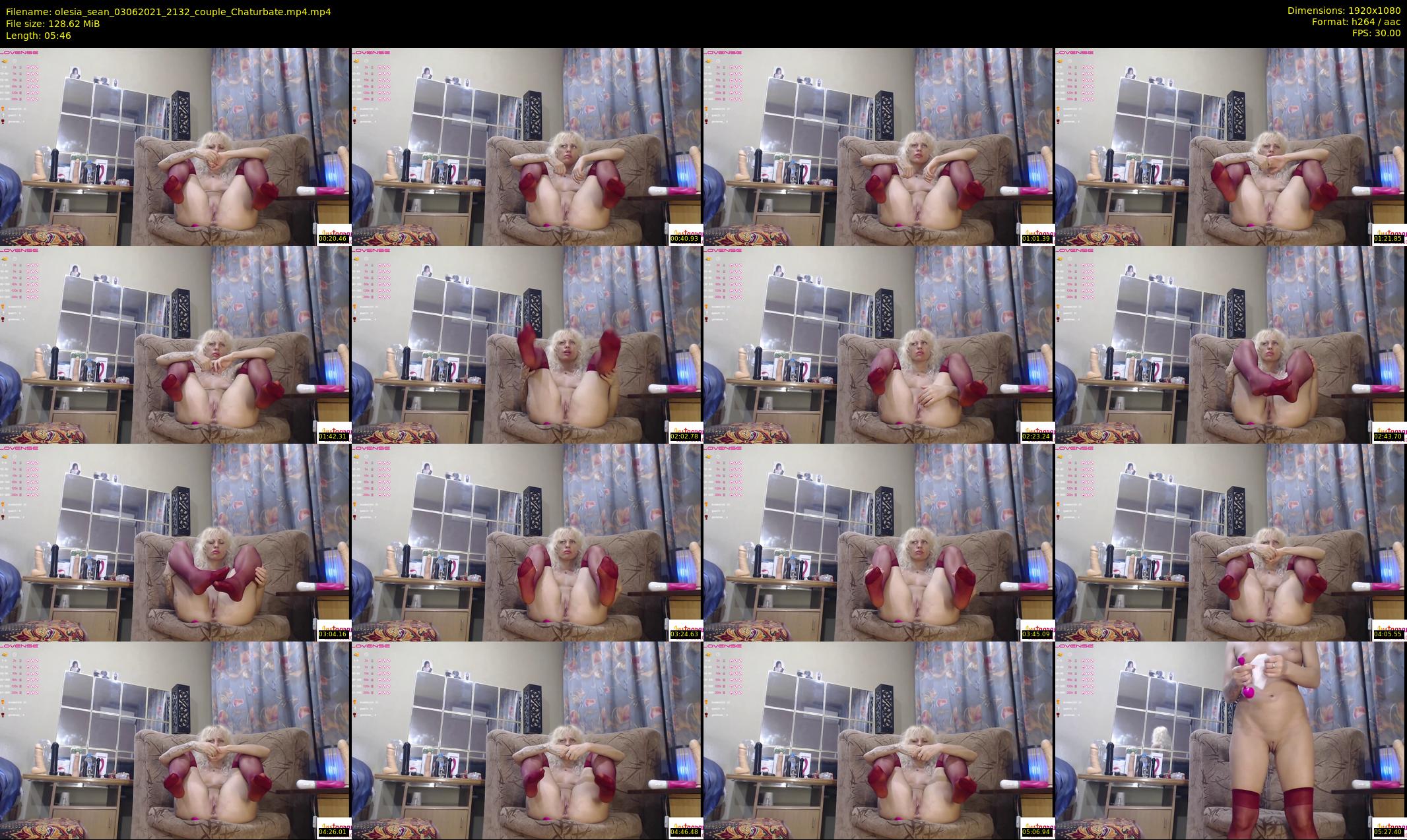 olesia_sean — 6 minute Chaturbate couple cam show recording, 1080p, Jun 3, 2021