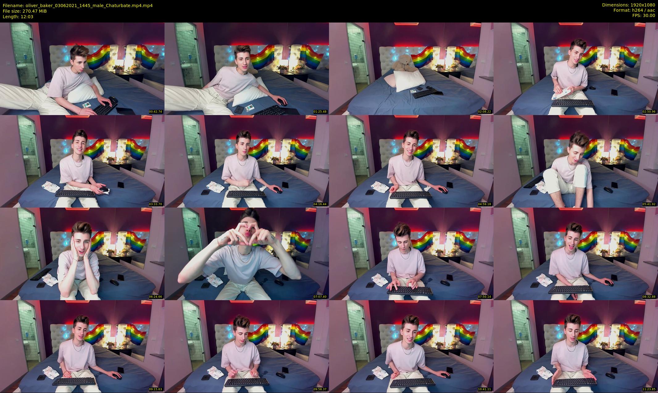 oliver_baker — 13 minute Chaturbate male cam show recording, 1080p, Jun 3, 2021