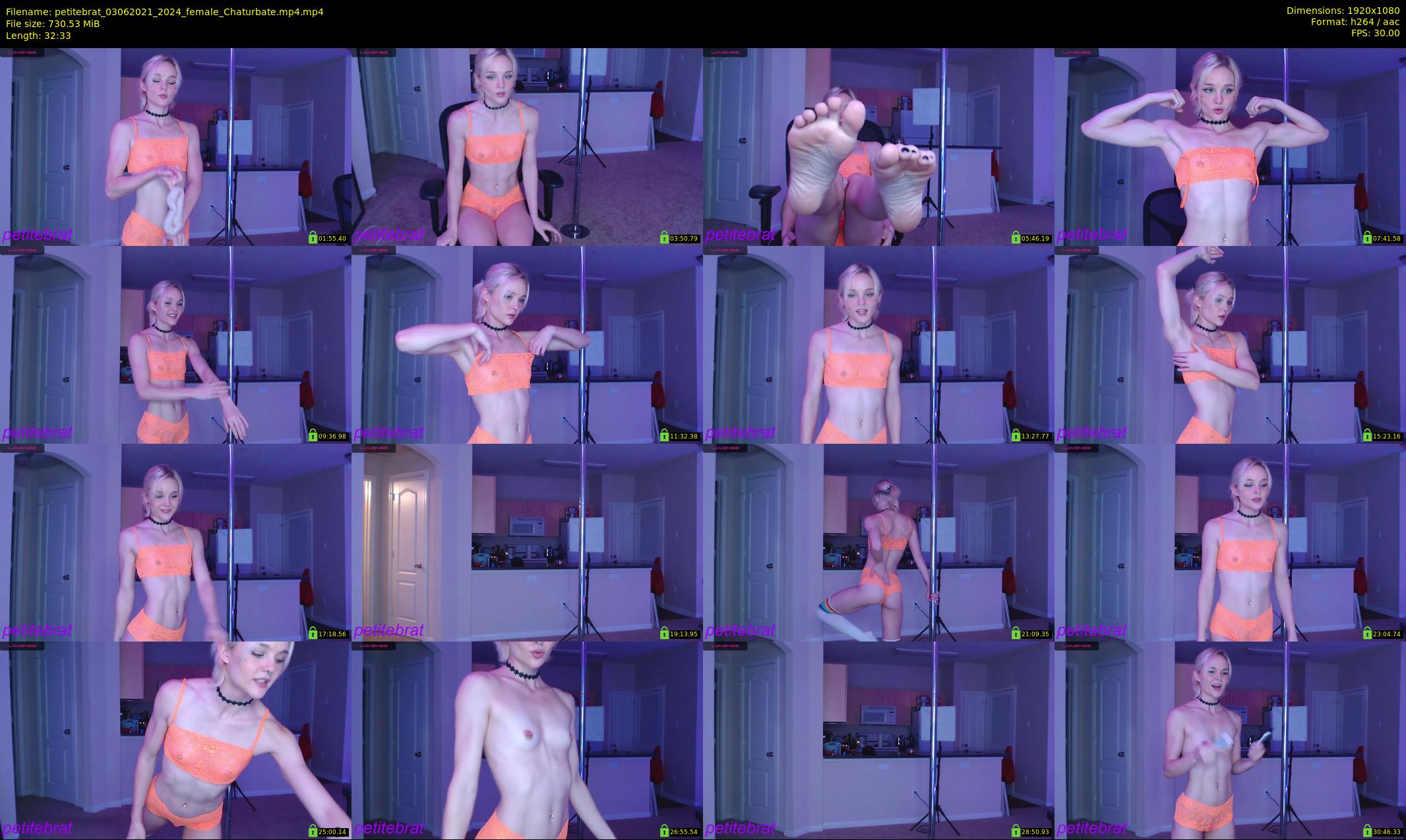 petitebrat — 33 minute Chaturbate female cam show recording, 1080p, Jun 3, 2021