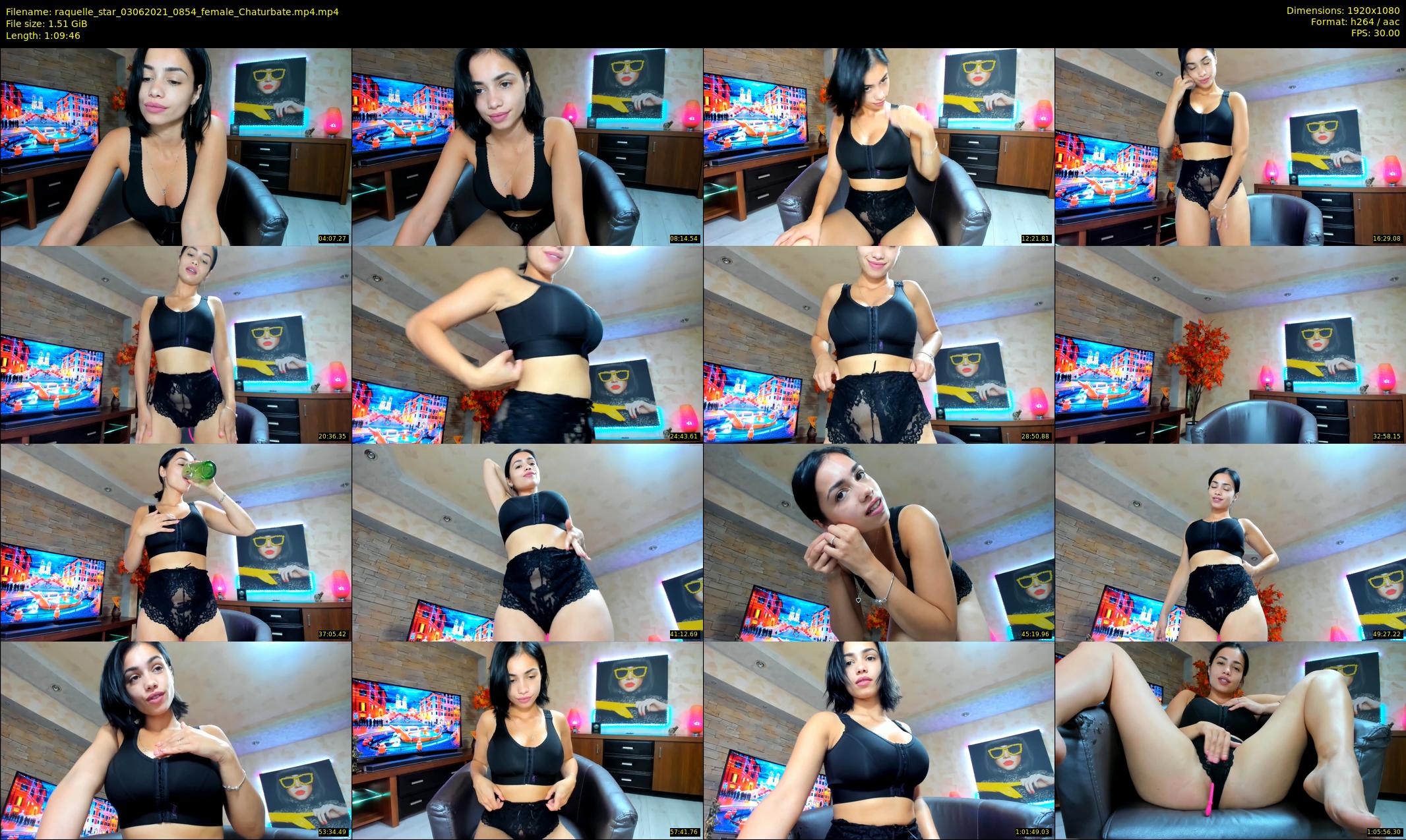 raquelle_star — 70 minute Chaturbate couple cam show recording, 1080p, Jun 3, 2021