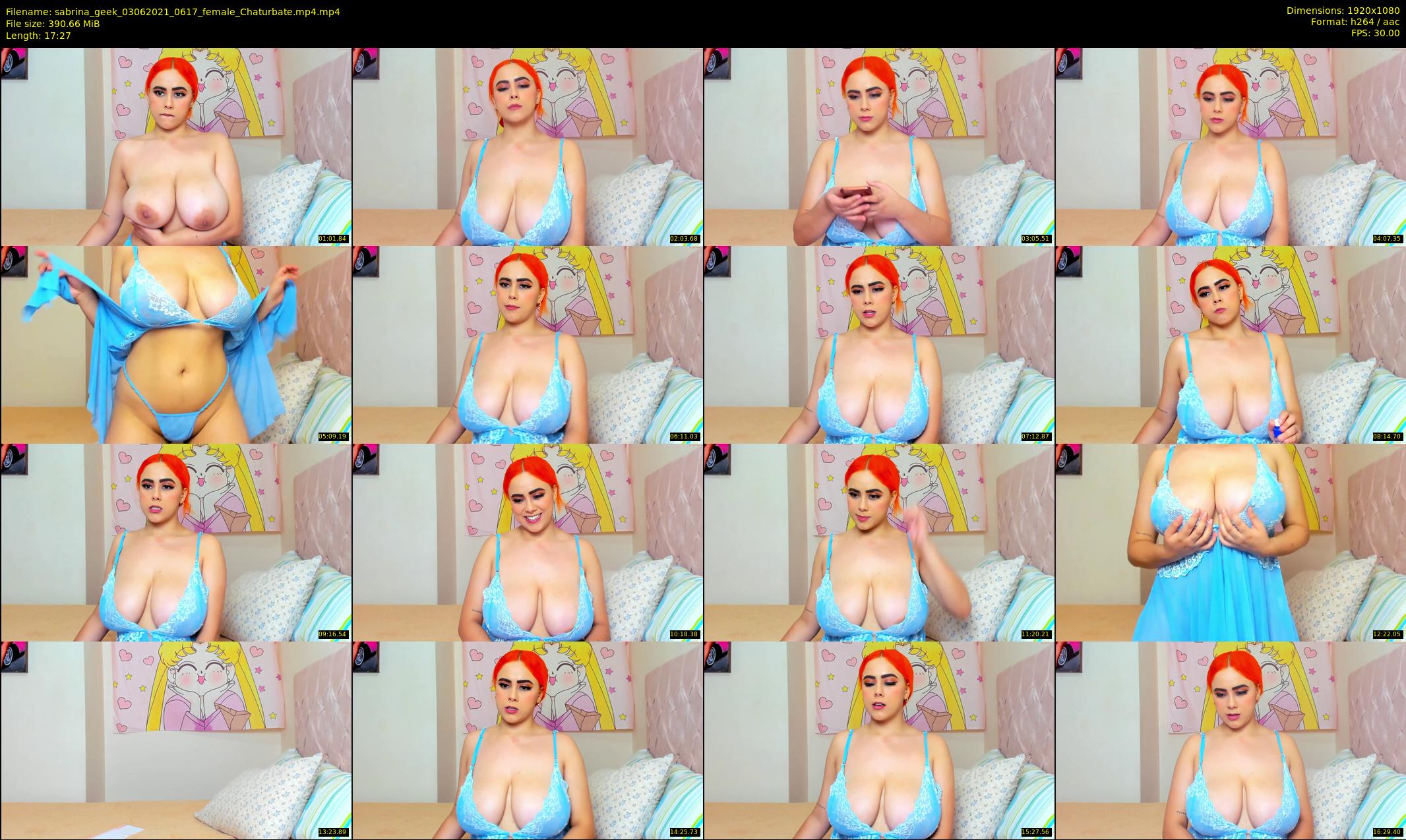 sabrina_geek — 18 minute Chaturbate female cam show recording, 1080p, Jun 3, 2021