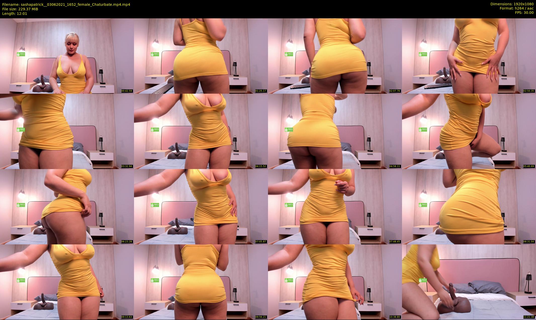 sashapatrick_ — 13 minute Chaturbate female cam show recording, 1080p, Jun 3, 2021